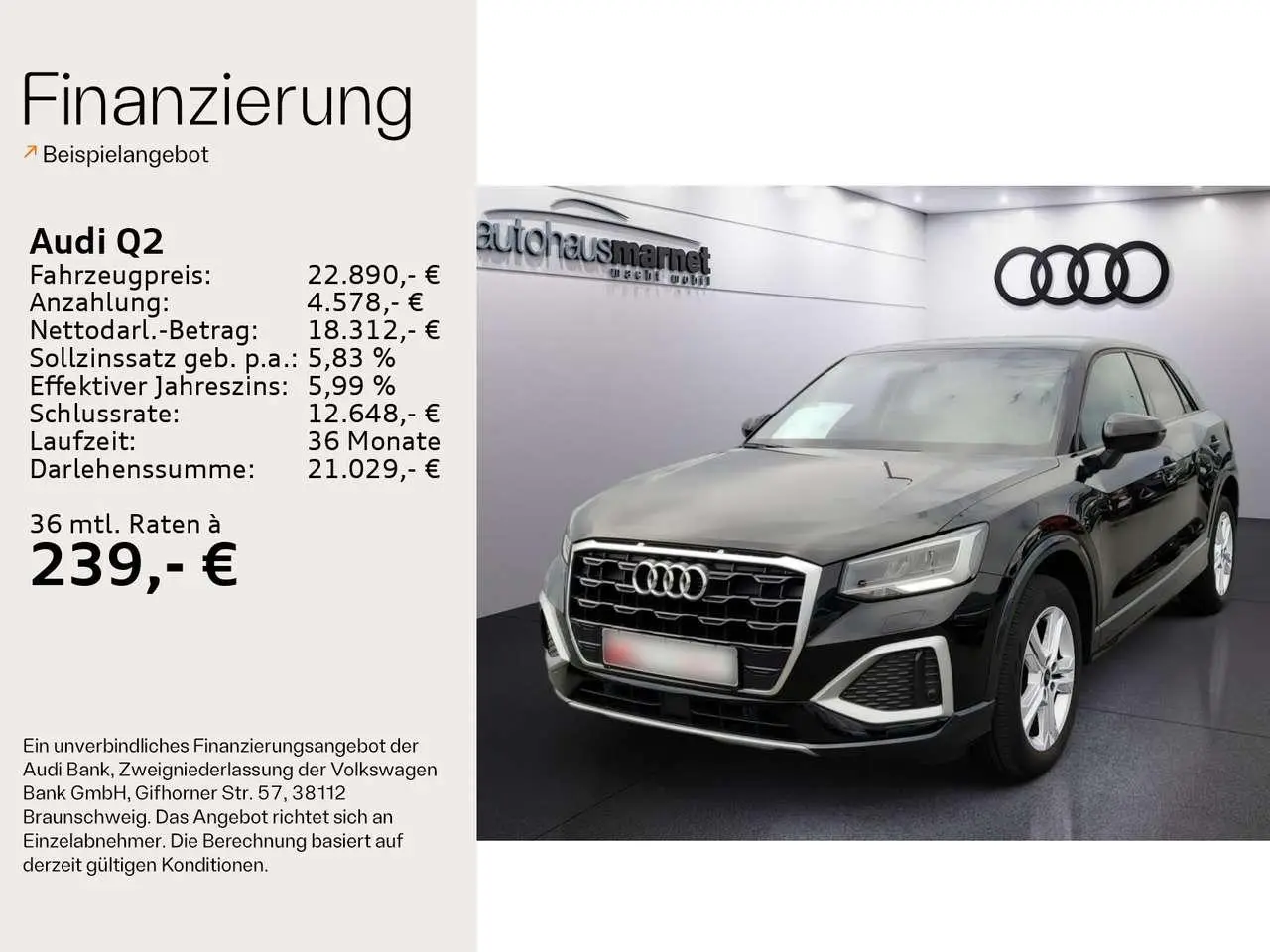 Photo 1 : Audi Q2 2021 Petrol