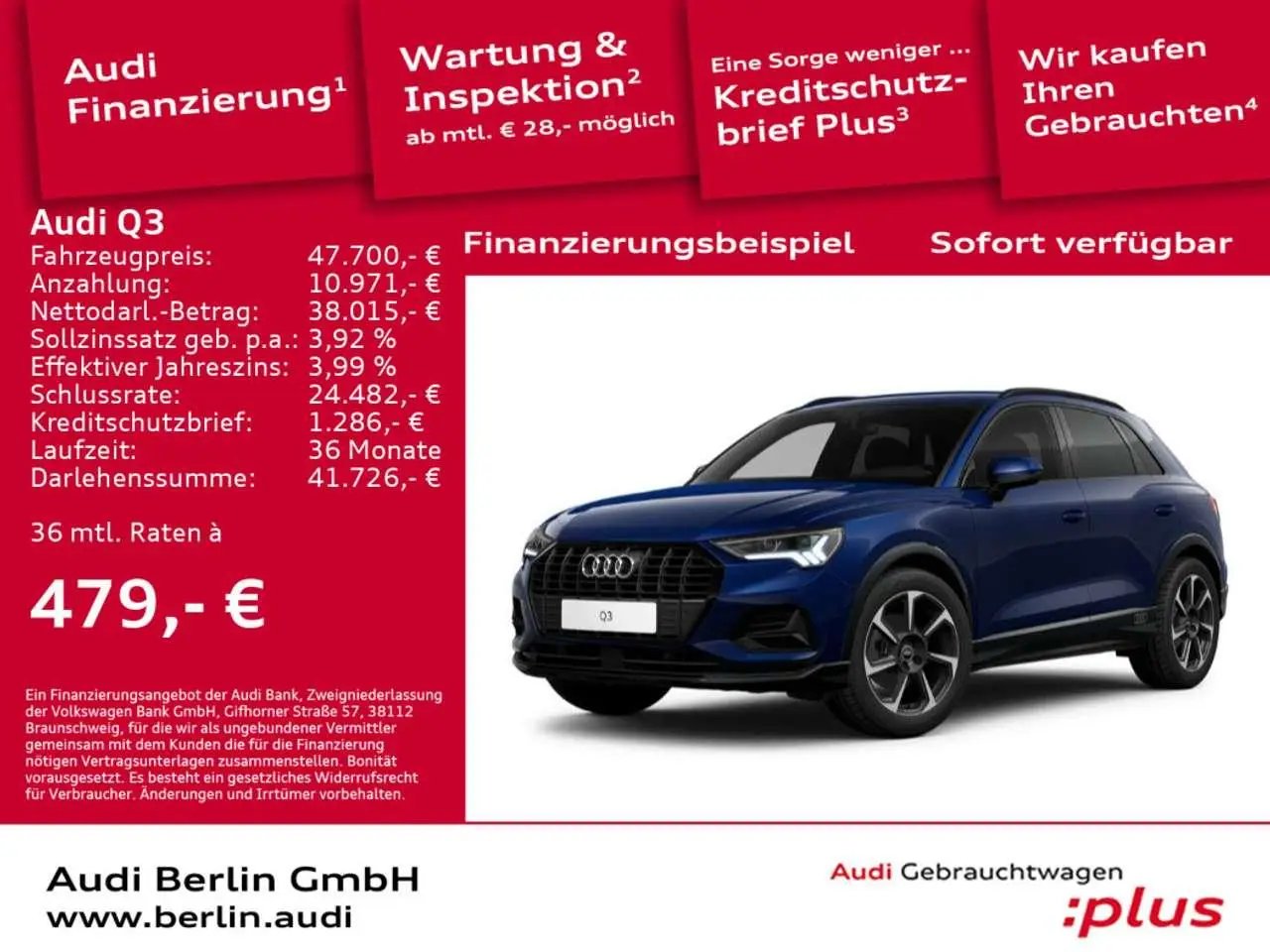 Photo 1 : Audi Q3 2024 Diesel