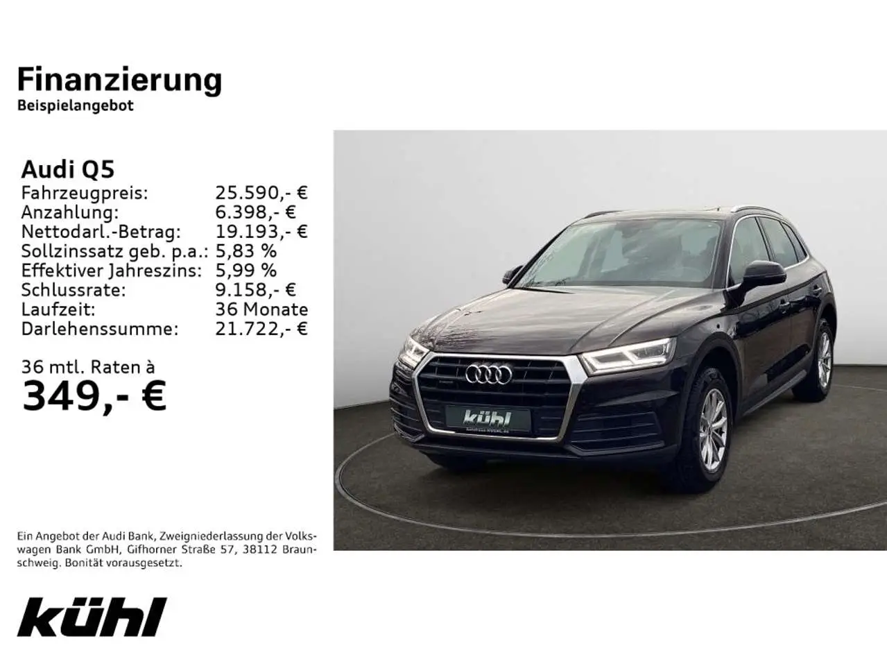 Photo 1 : Audi Q5 2019 Diesel