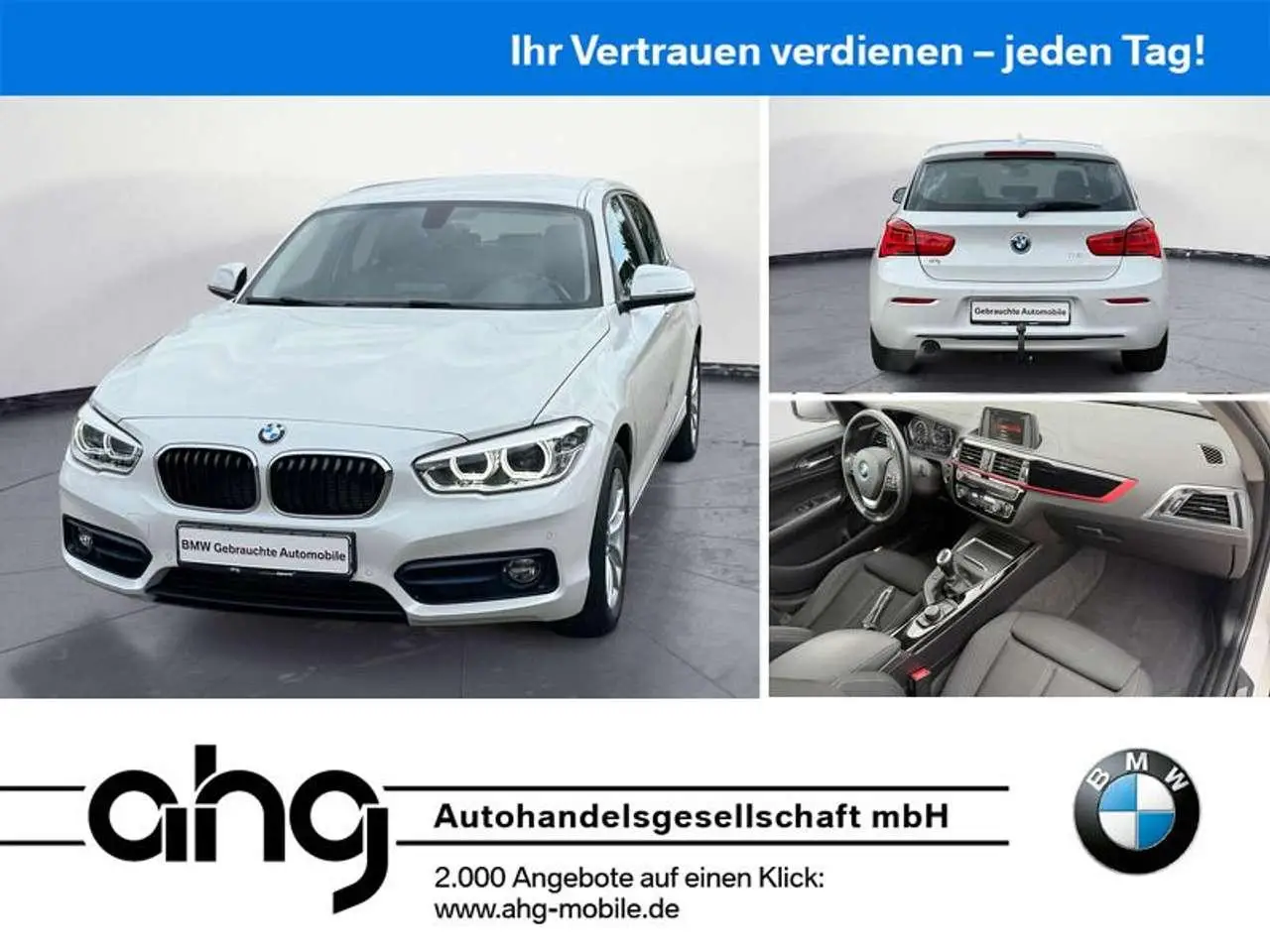 Photo 1 : Bmw Serie 1 2018 Petrol