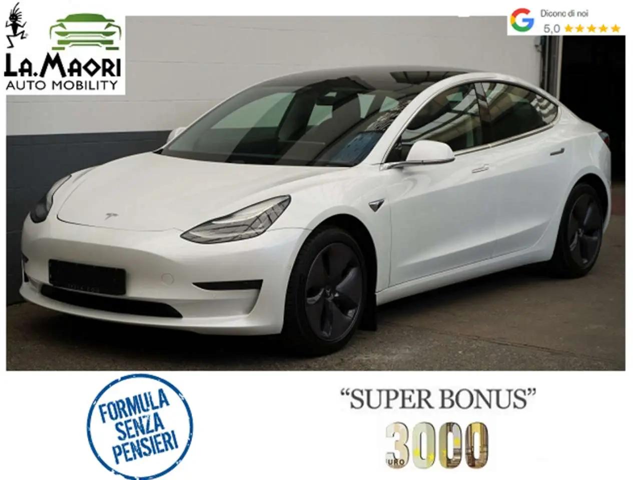 Photo 1 : Tesla Model 3 2020 Électrique