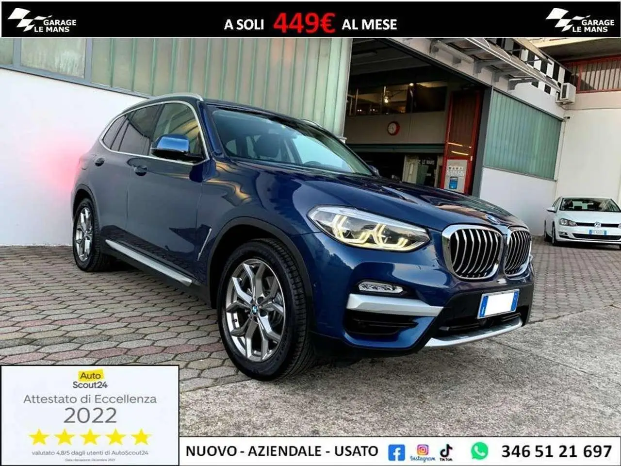 Photo 1 : Bmw X3 2019 Essence