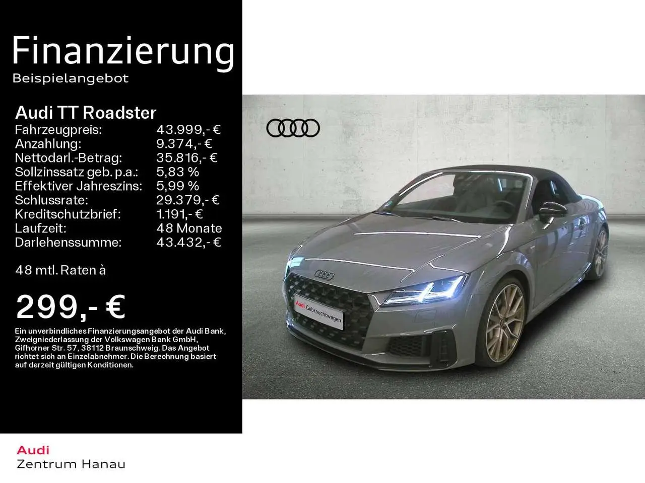 Photo 1 : Audi Tt 2024 Petrol