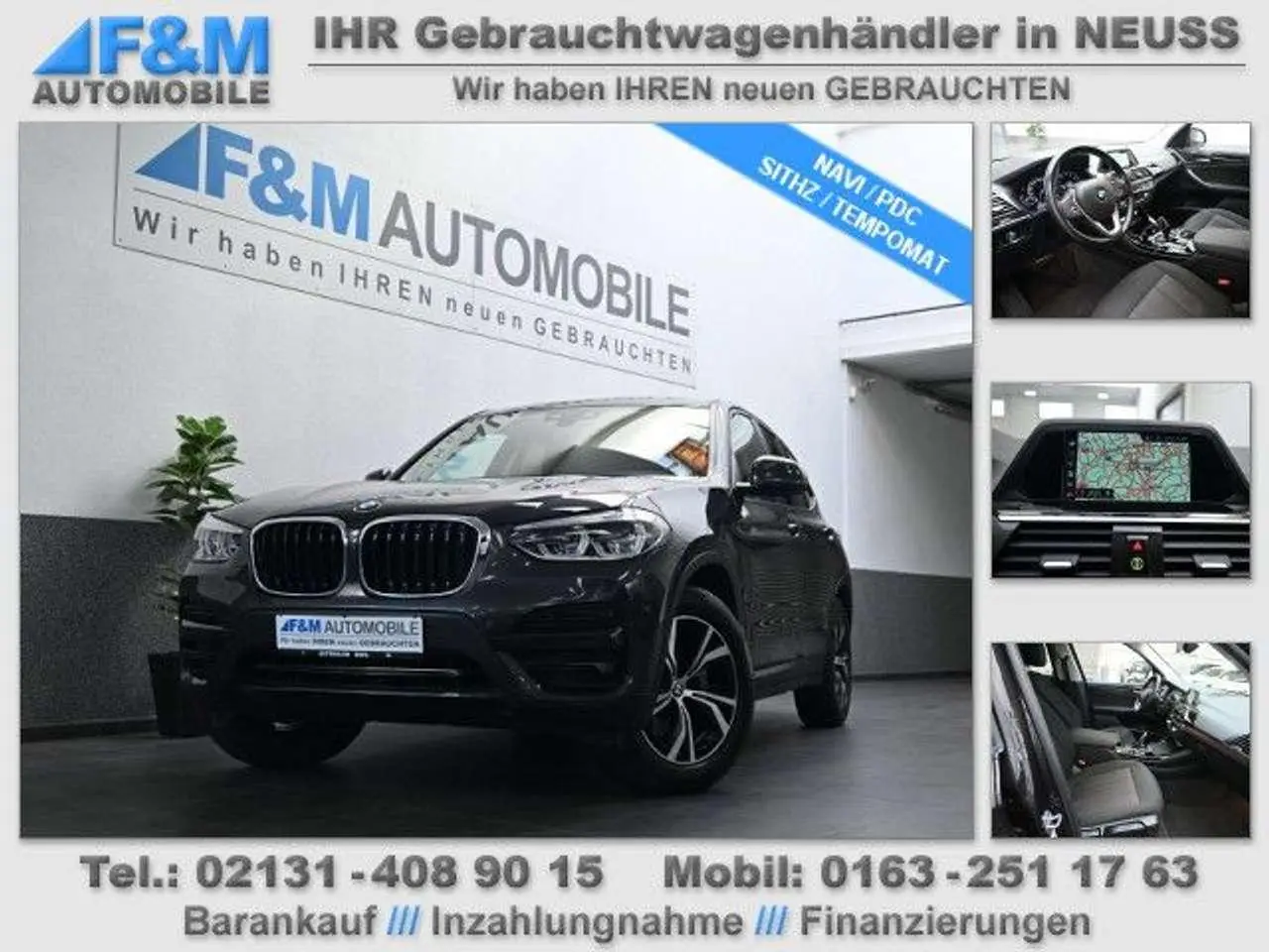 Photo 1 : Bmw X3 2018 Essence