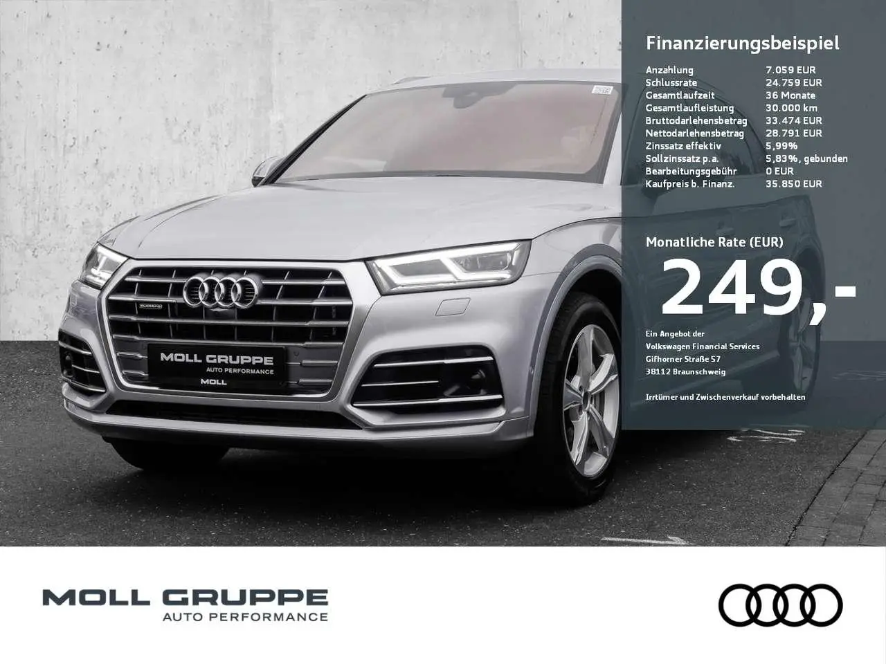 Photo 1 : Audi Q5 2020 Hybrid