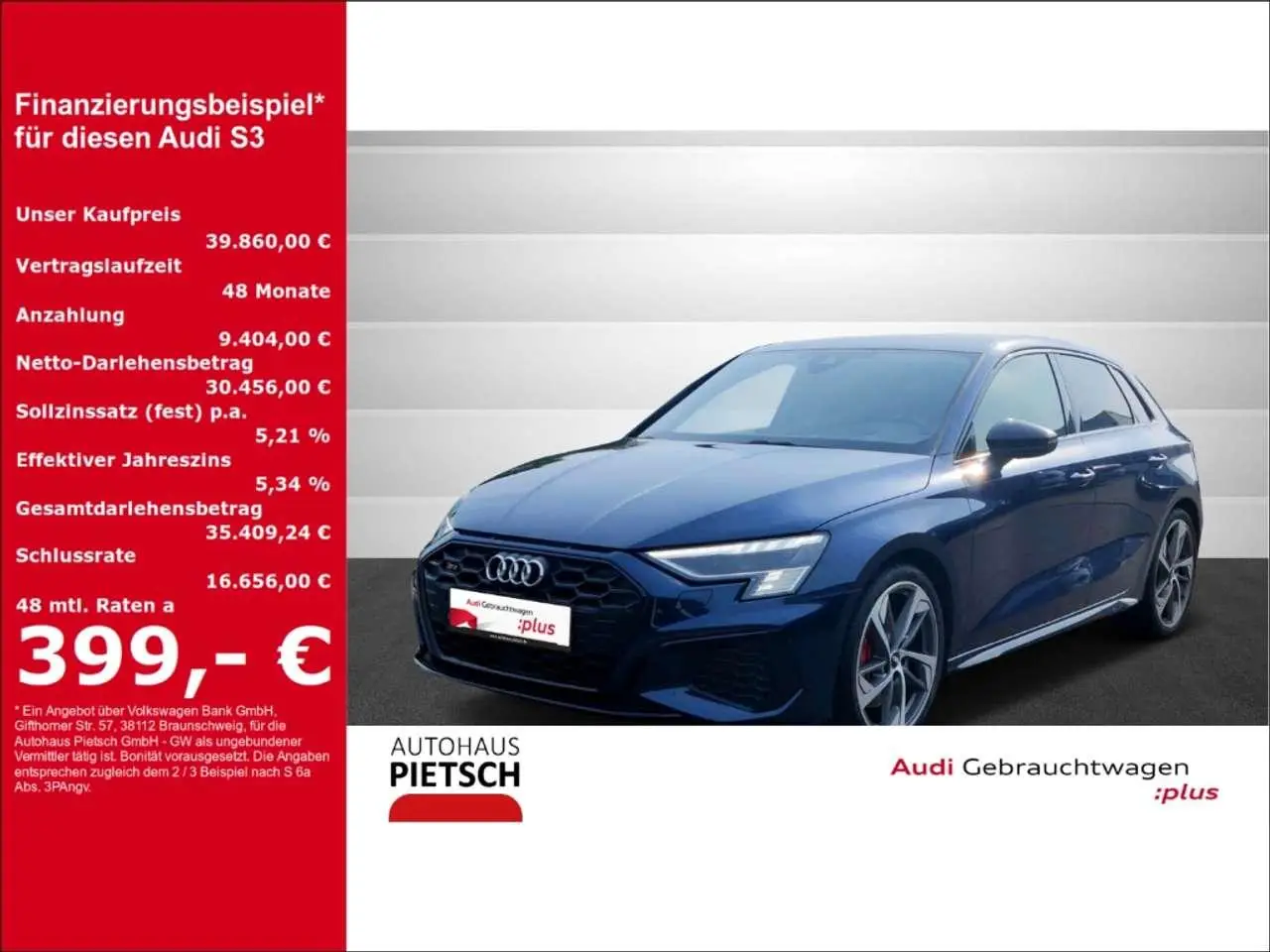 Photo 1 : Audi S3 2021 Petrol