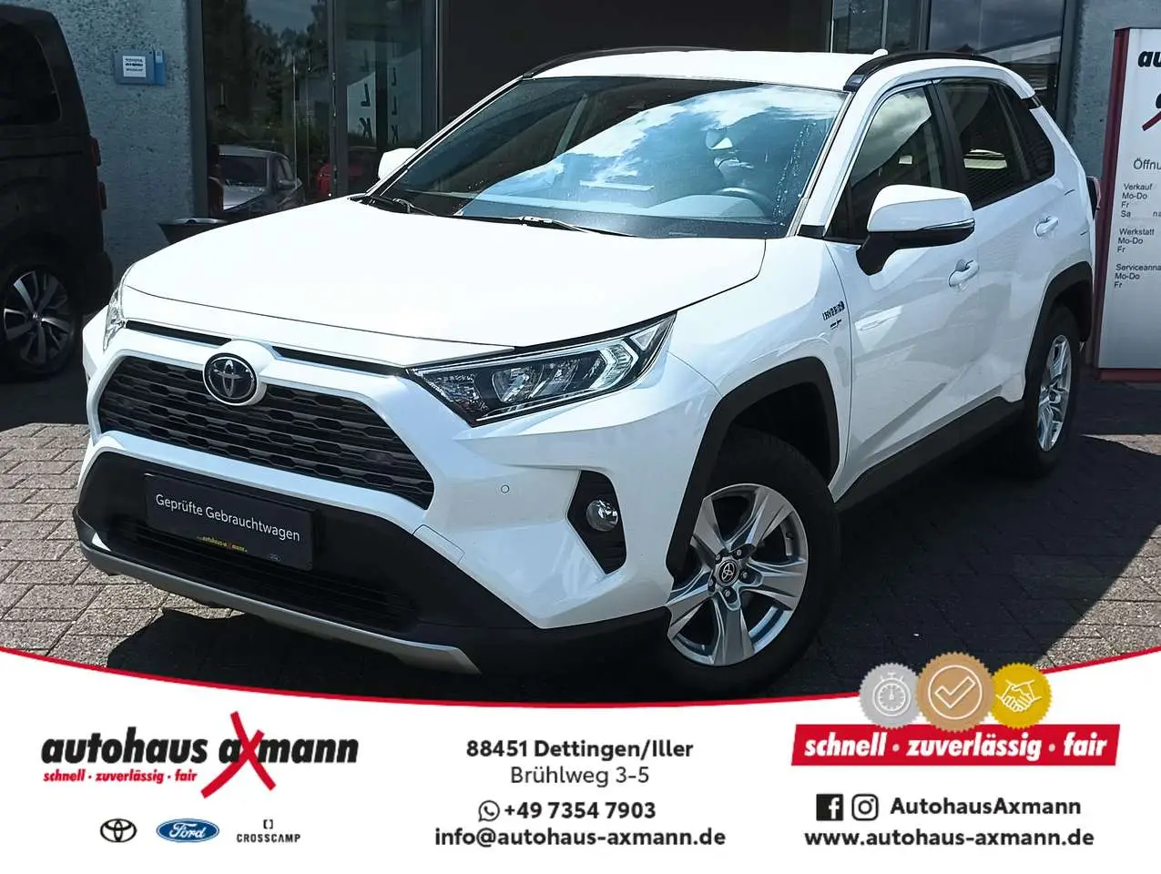 Photo 1 : Toyota Rav4 2021 Hybride