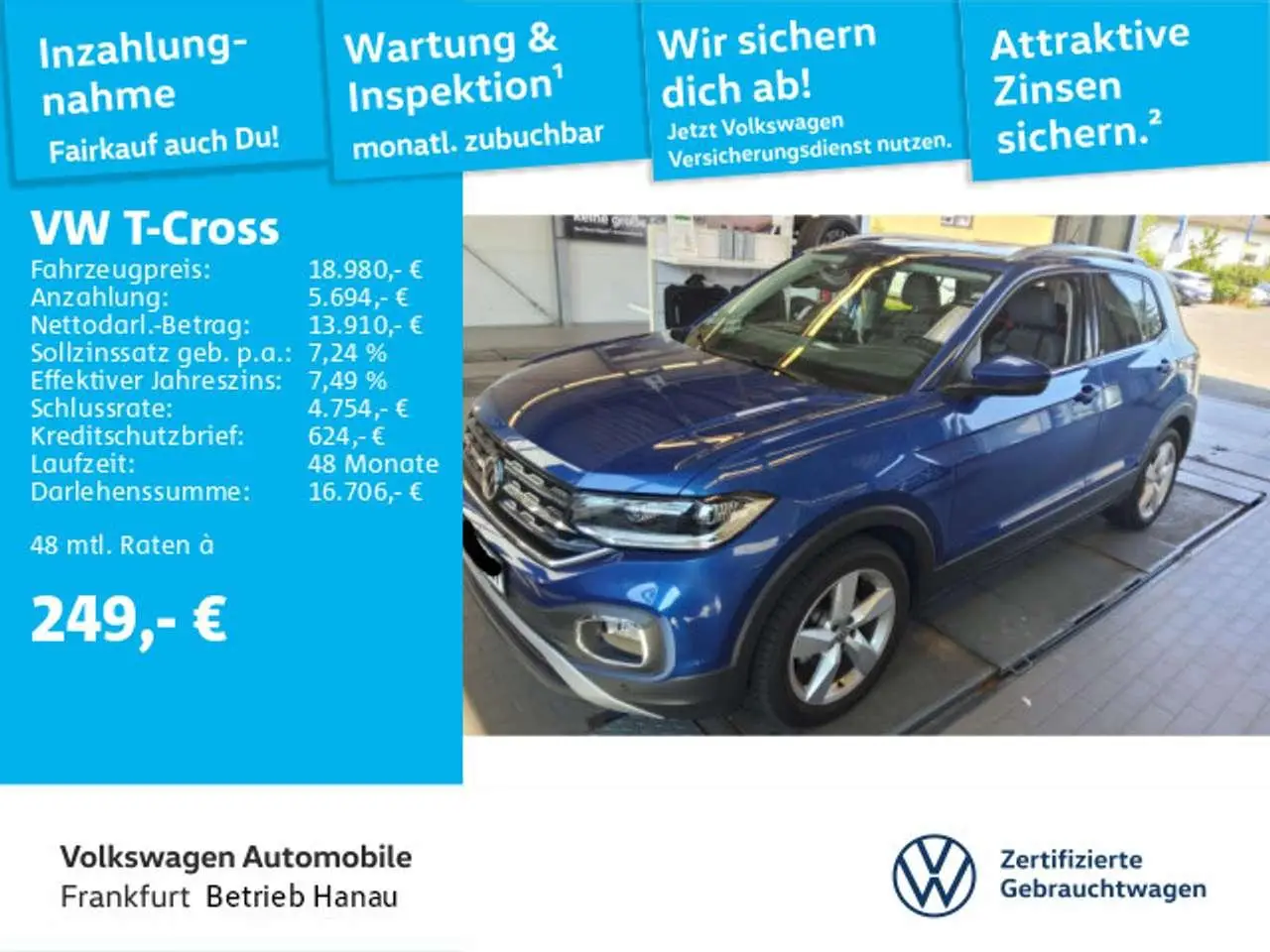 Photo 1 : Volkswagen T-cross 2020 Petrol