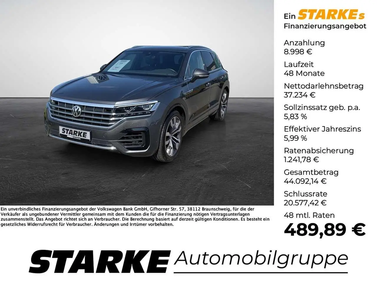 Photo 1 : Volkswagen Touareg 2020 Diesel