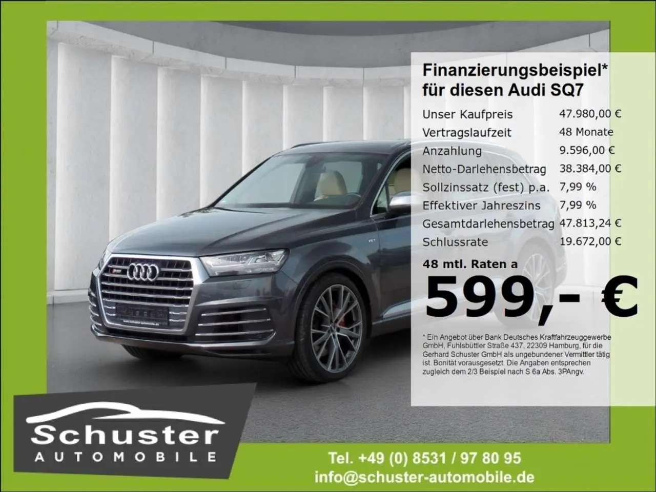 Photo 1 : Audi Sq7 2018 Diesel