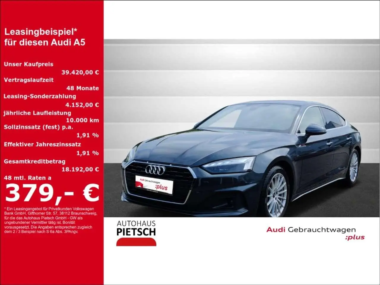 Photo 1 : Audi A5 2023 Petrol