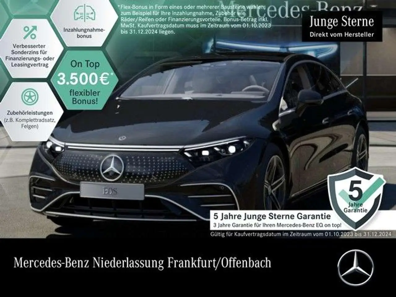 Photo 1 : Mercedes-benz Eqs 2023 Electric