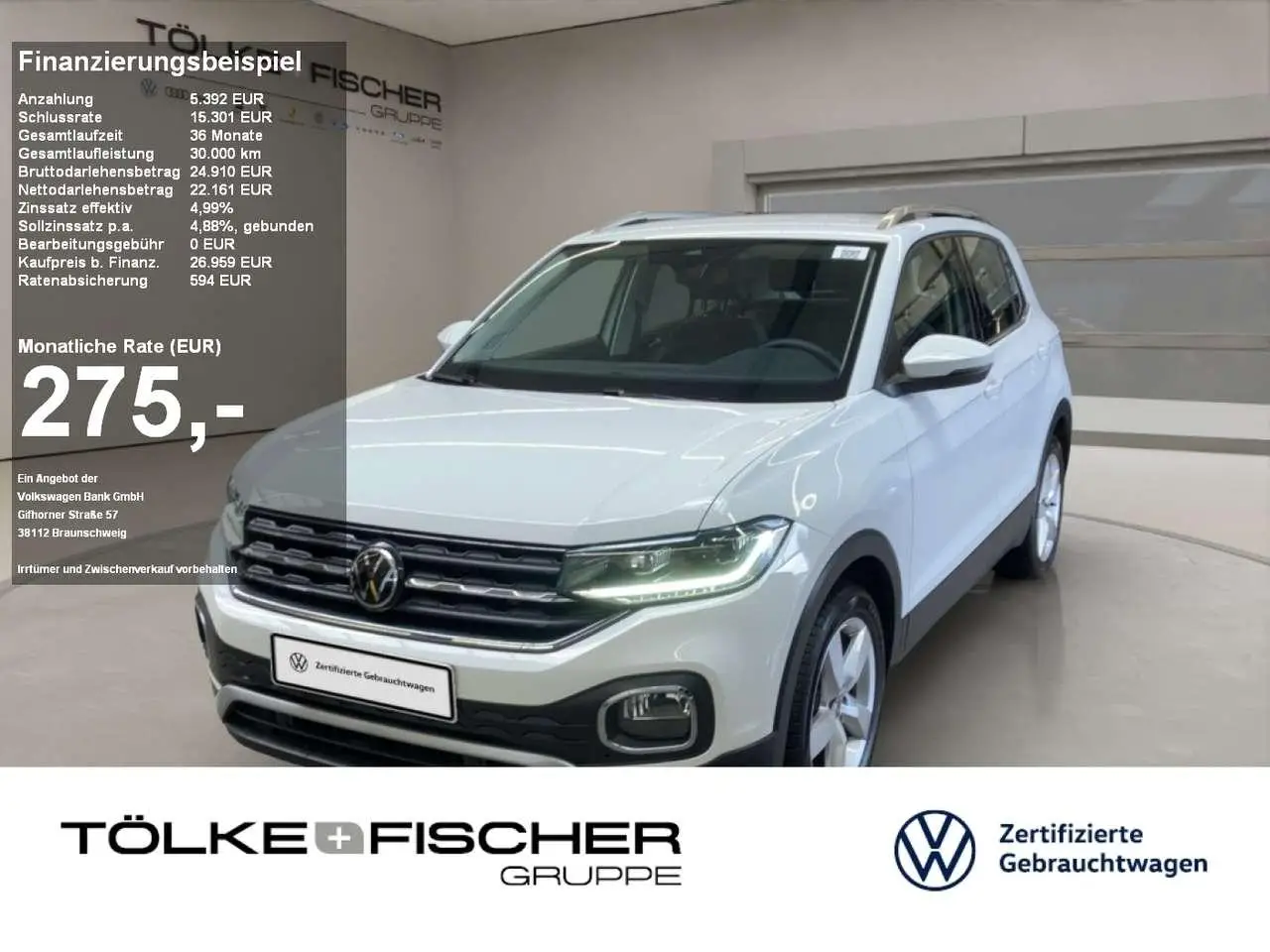 Photo 1 : Volkswagen T-cross 2022 Essence