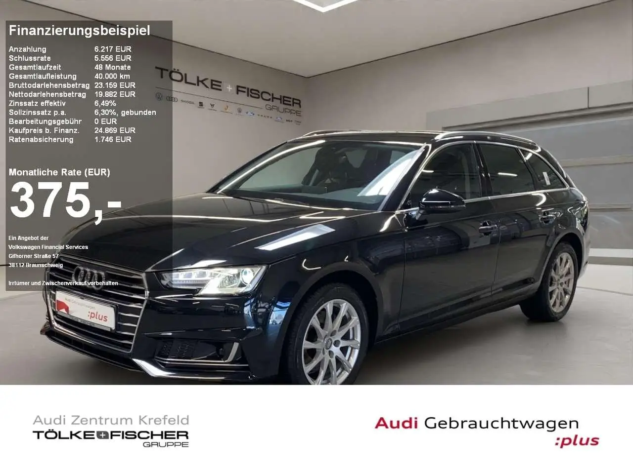 Photo 1 : Audi A4 2019 Petrol