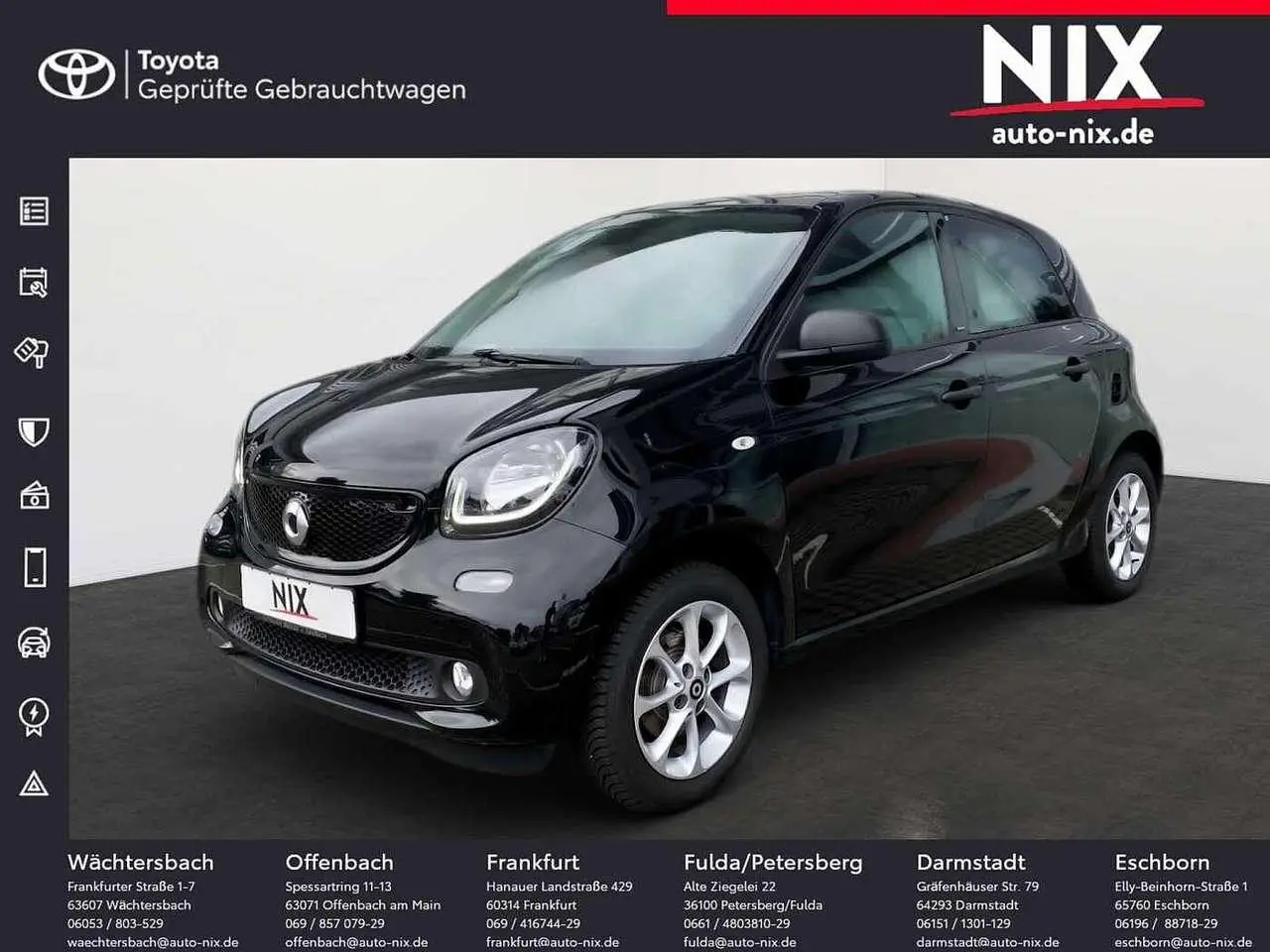 Photo 1 : Smart Forfour 2018 Petrol