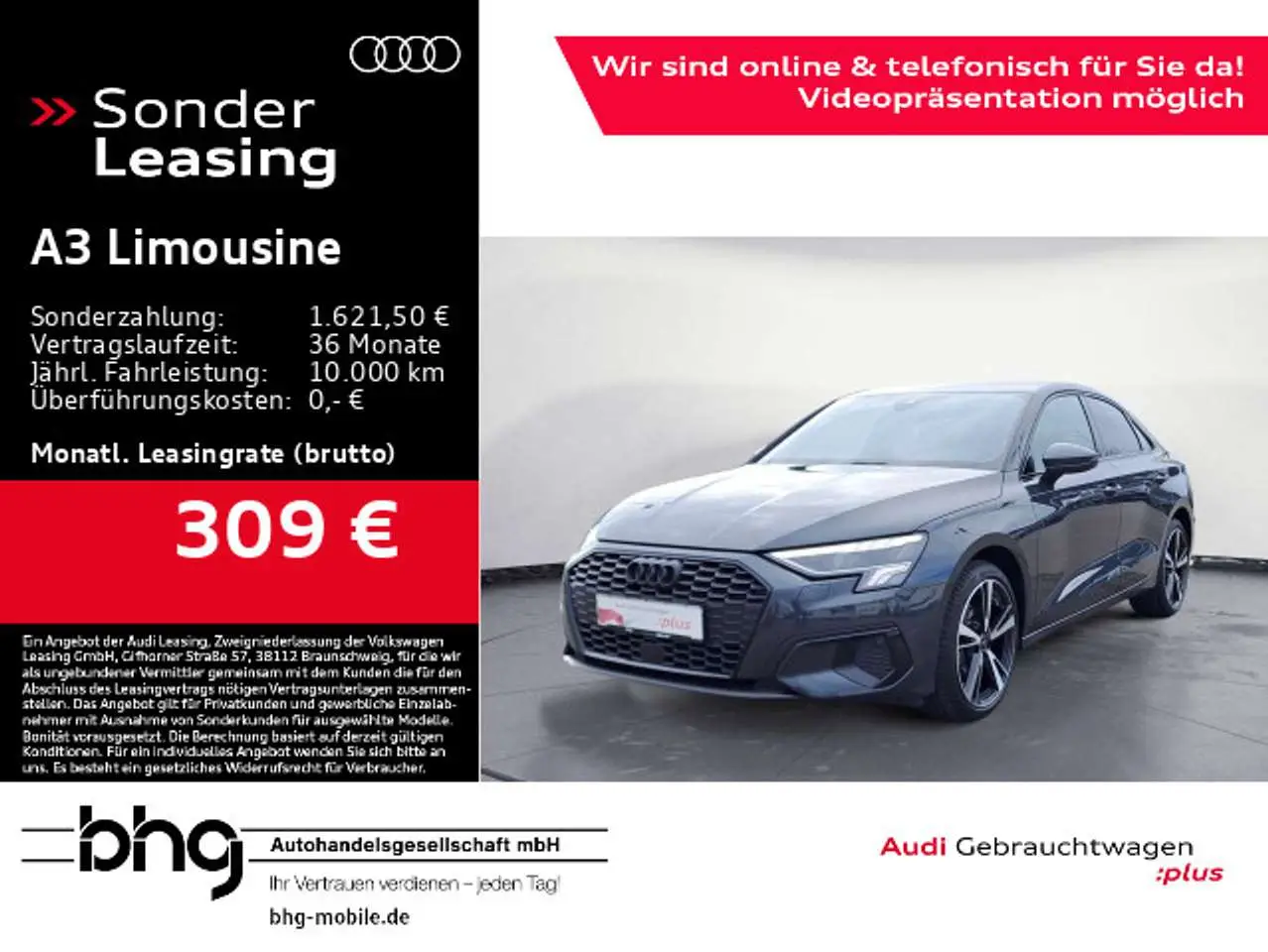 Photo 1 : Audi A3 2023 Essence