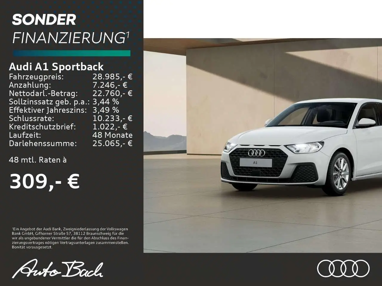 Photo 1 : Audi A1 2024 Essence