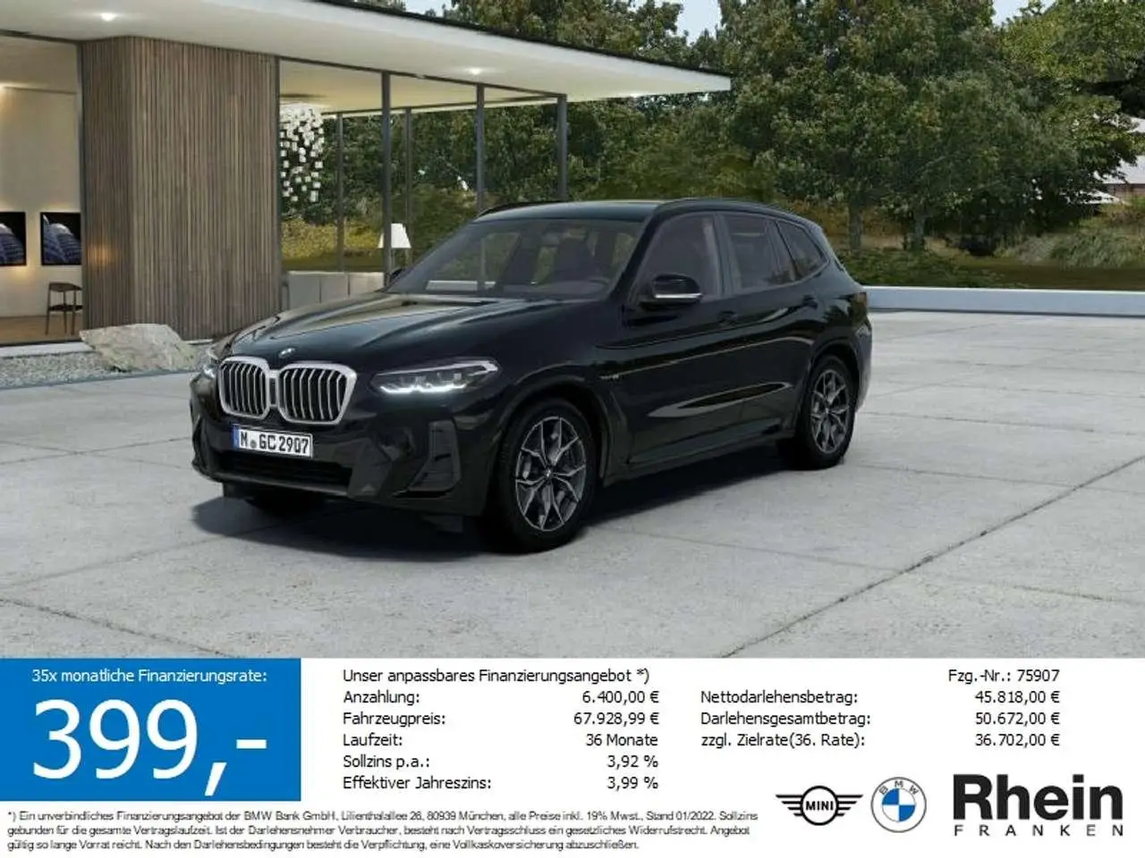 Photo 1 : Bmw X3 2024 Diesel