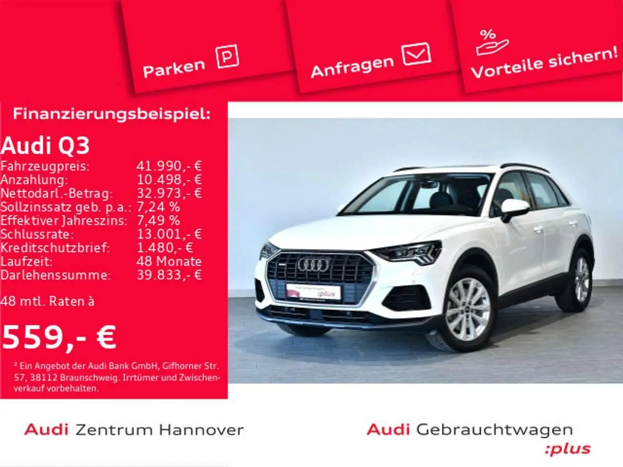 Photo 1 : Audi Q3 2021 Diesel