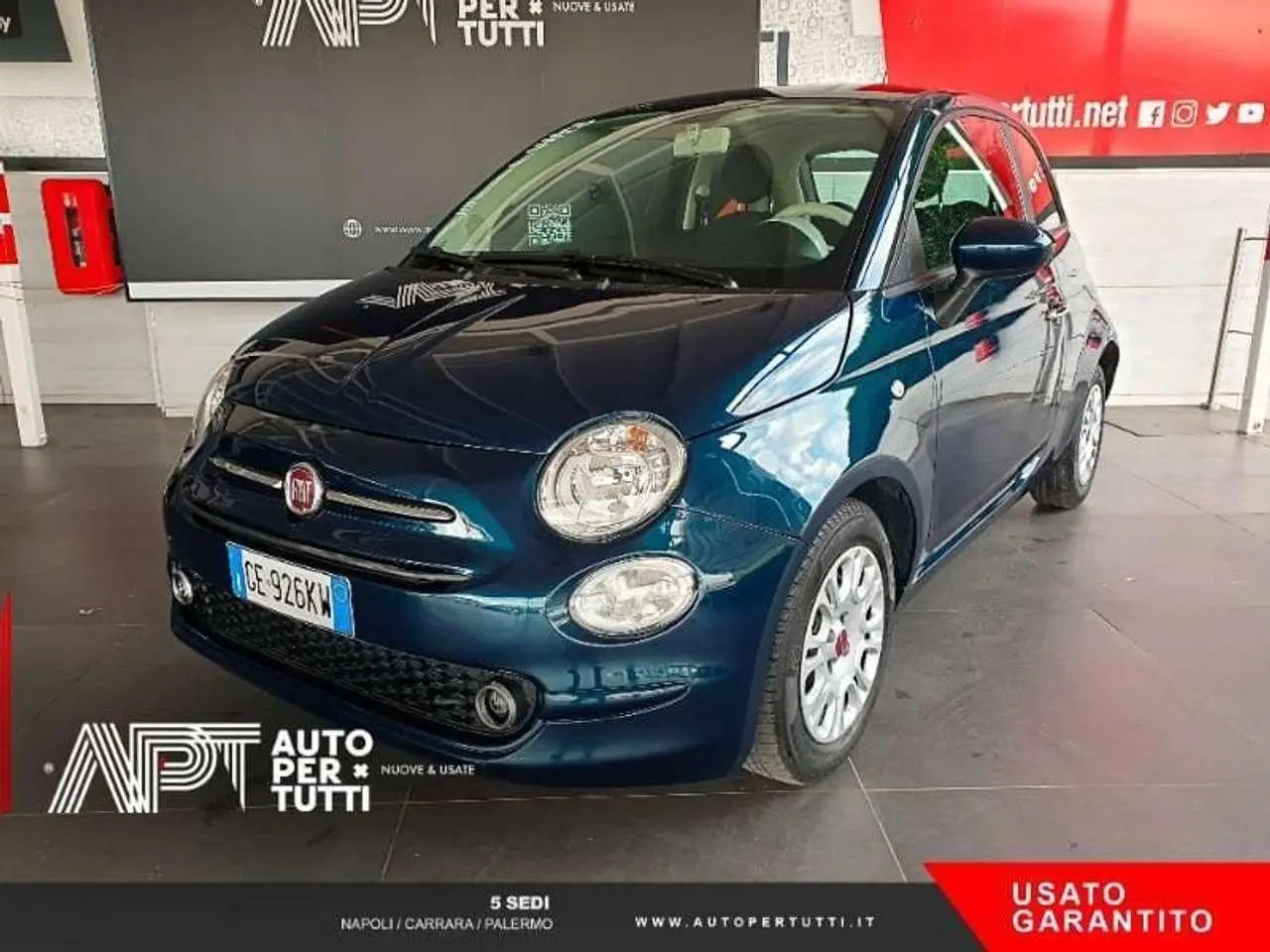 Photo 1 : Fiat 500 2021 GPL
