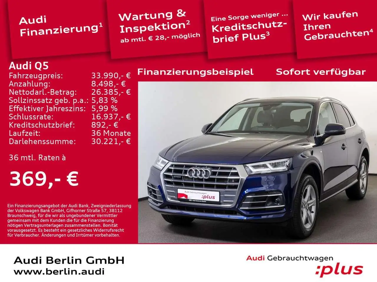 Photo 1 : Audi Q5 2020 Hybrid