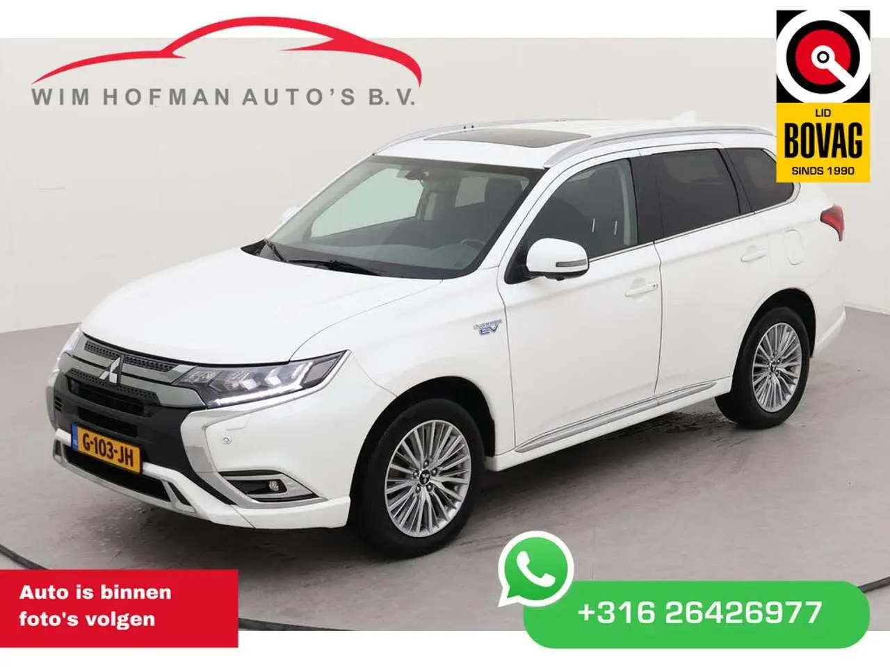 Photo 1 : Mitsubishi Outlander 2019 Hybrid