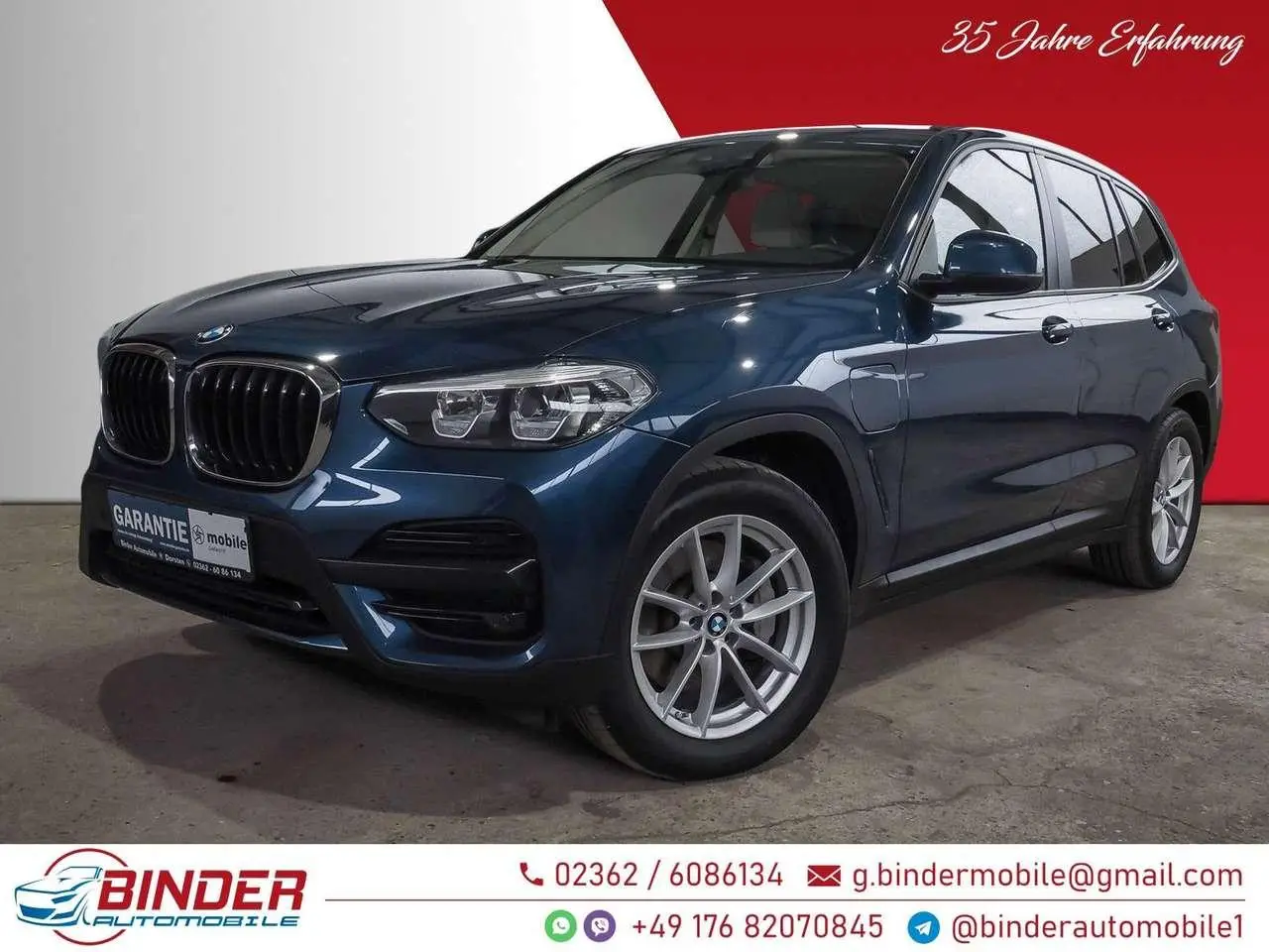 Photo 1 : Bmw X3 2021 Hybride