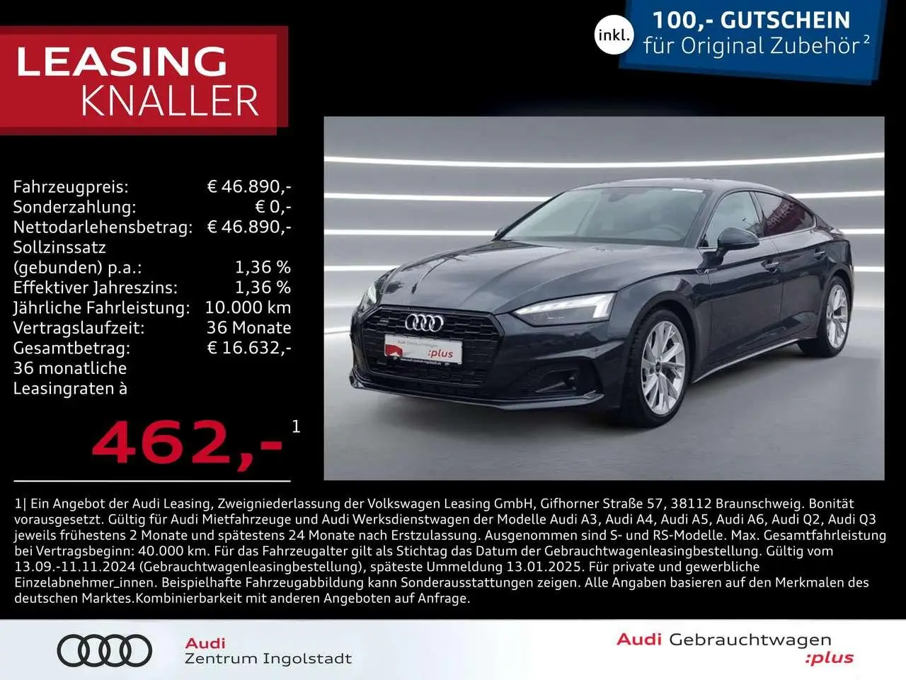 Photo 1 : Audi A5 2023 Essence