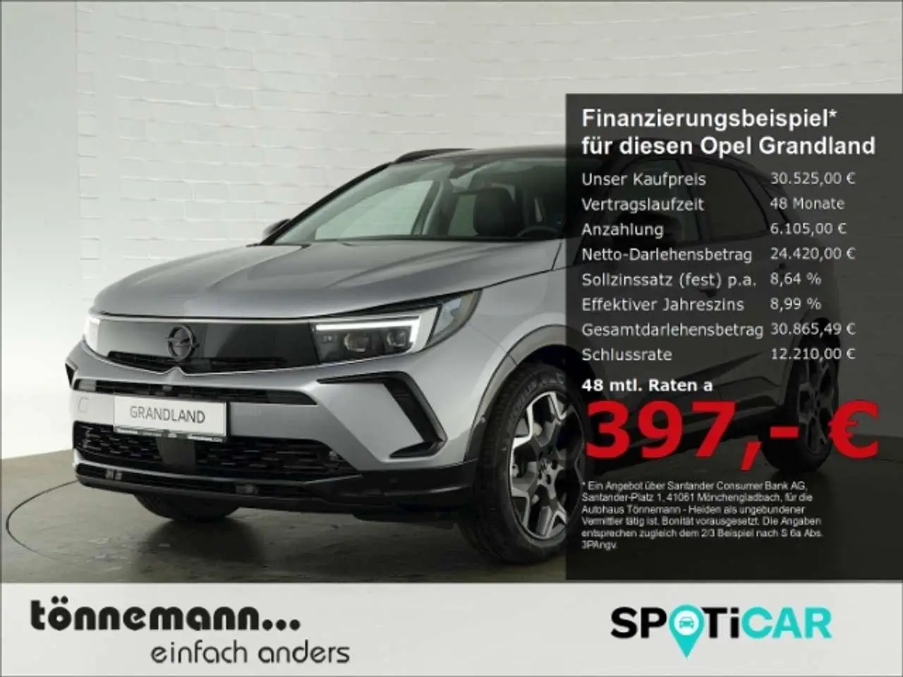 Photo 1 : Opel Grandland 2024 Petrol