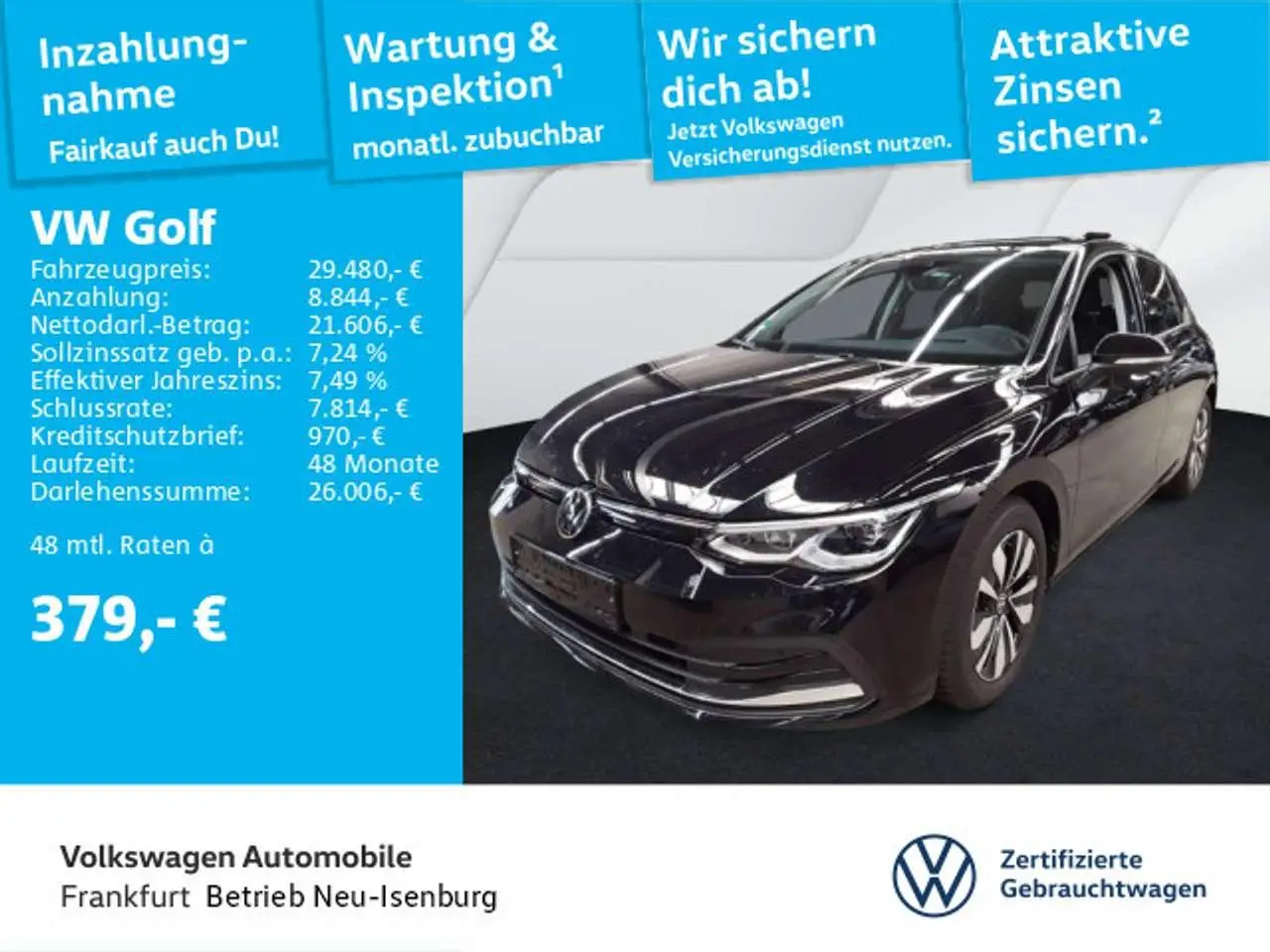 Photo 1 : Volkswagen Golf 2023 Diesel