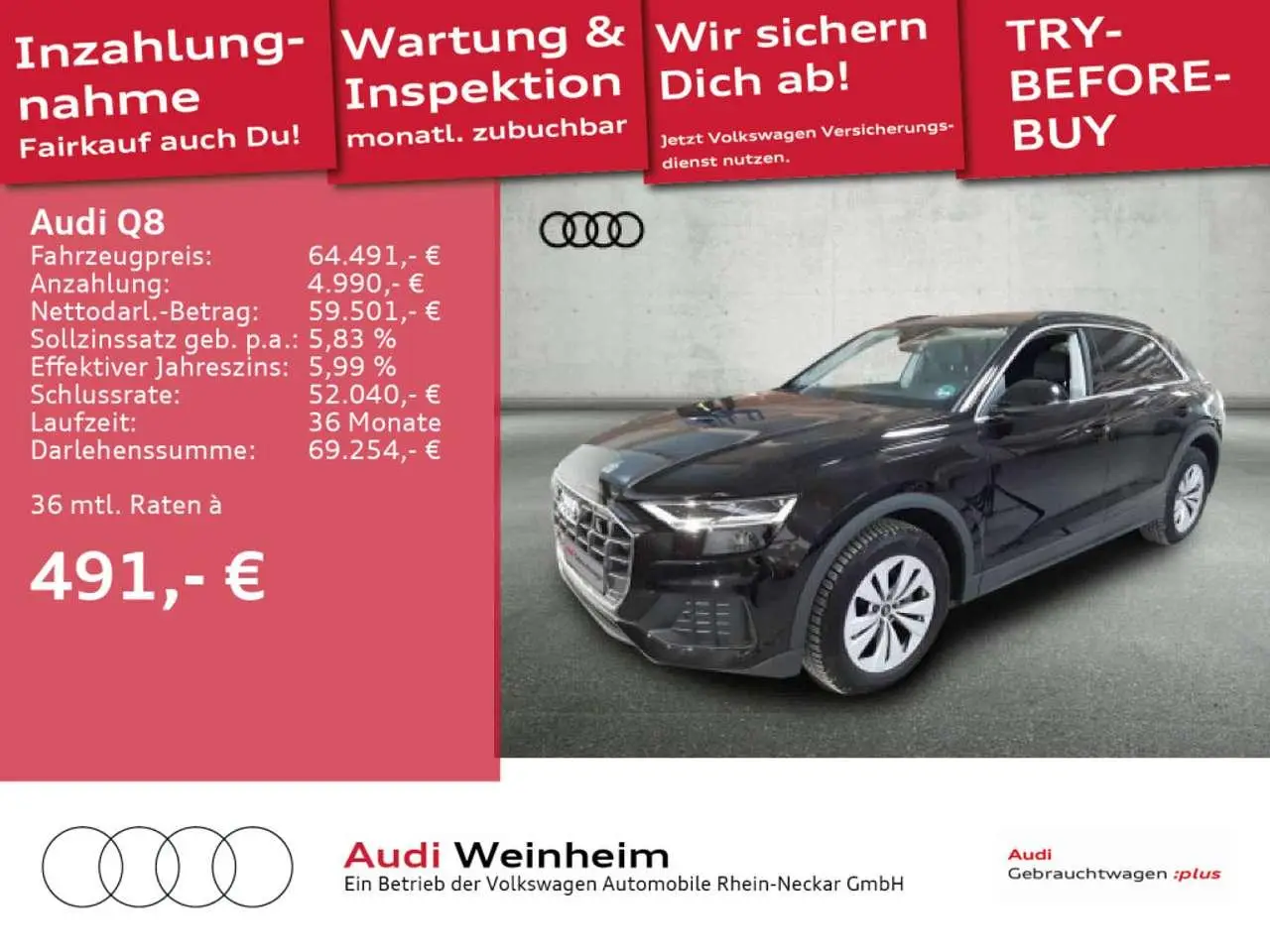 Photo 1 : Audi Q8 2023 Diesel