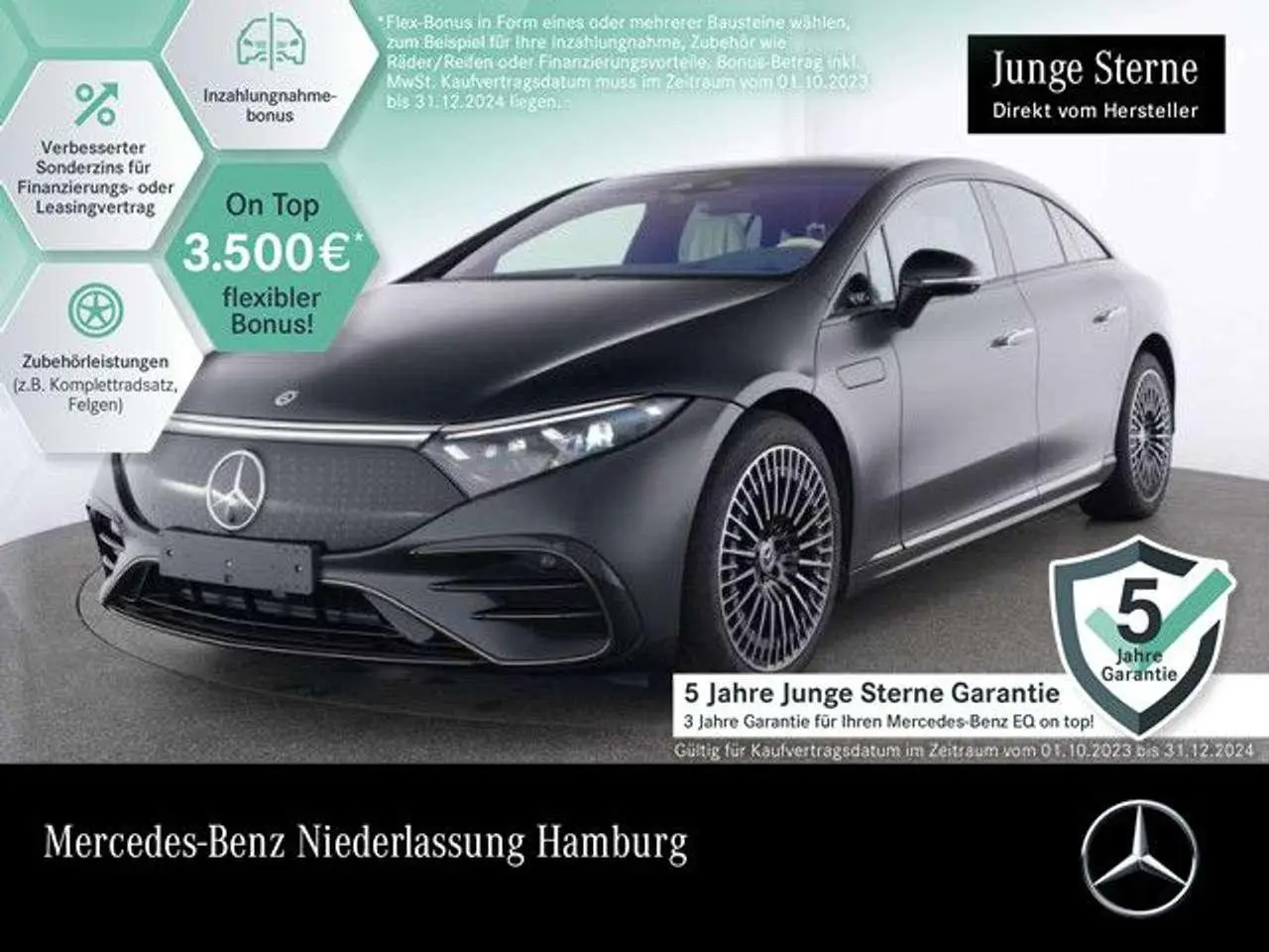 Photo 1 : Mercedes-benz Eqs 2023 Electric