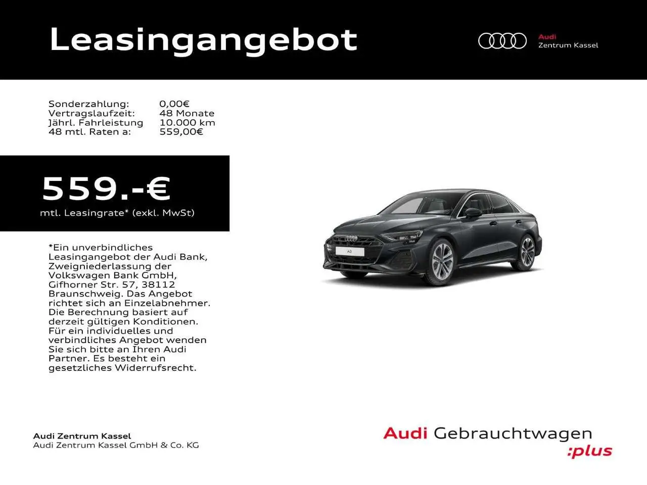 Photo 1 : Audi A3 2024 Diesel