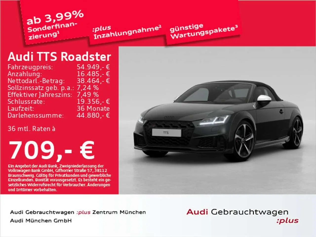 Photo 1 : Audi Tts 2024 Petrol