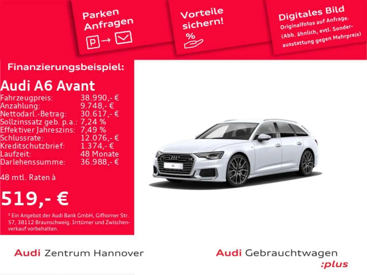 Photo 1 : Audi A6 2021 Essence