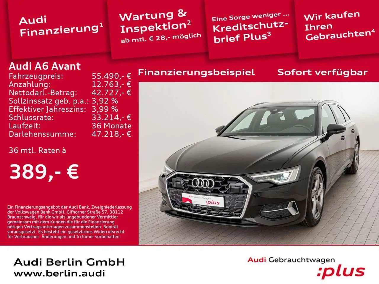 Photo 1 : Audi A6 2023 Petrol