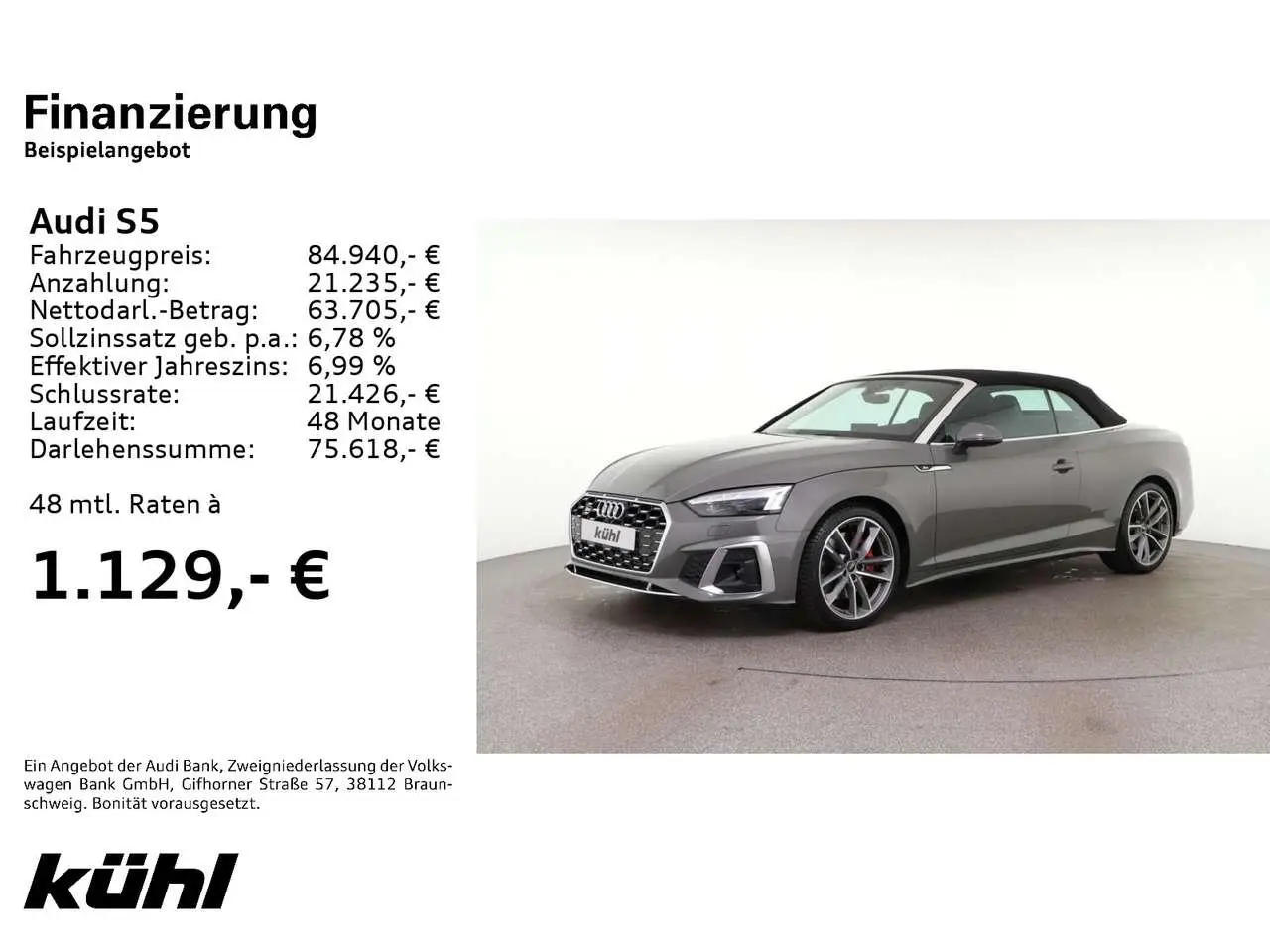 Photo 1 : Audi S5 2024 Essence