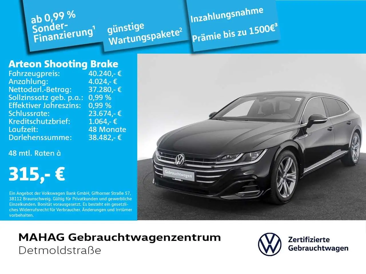 Photo 1 : Volkswagen Arteon 2024 Diesel