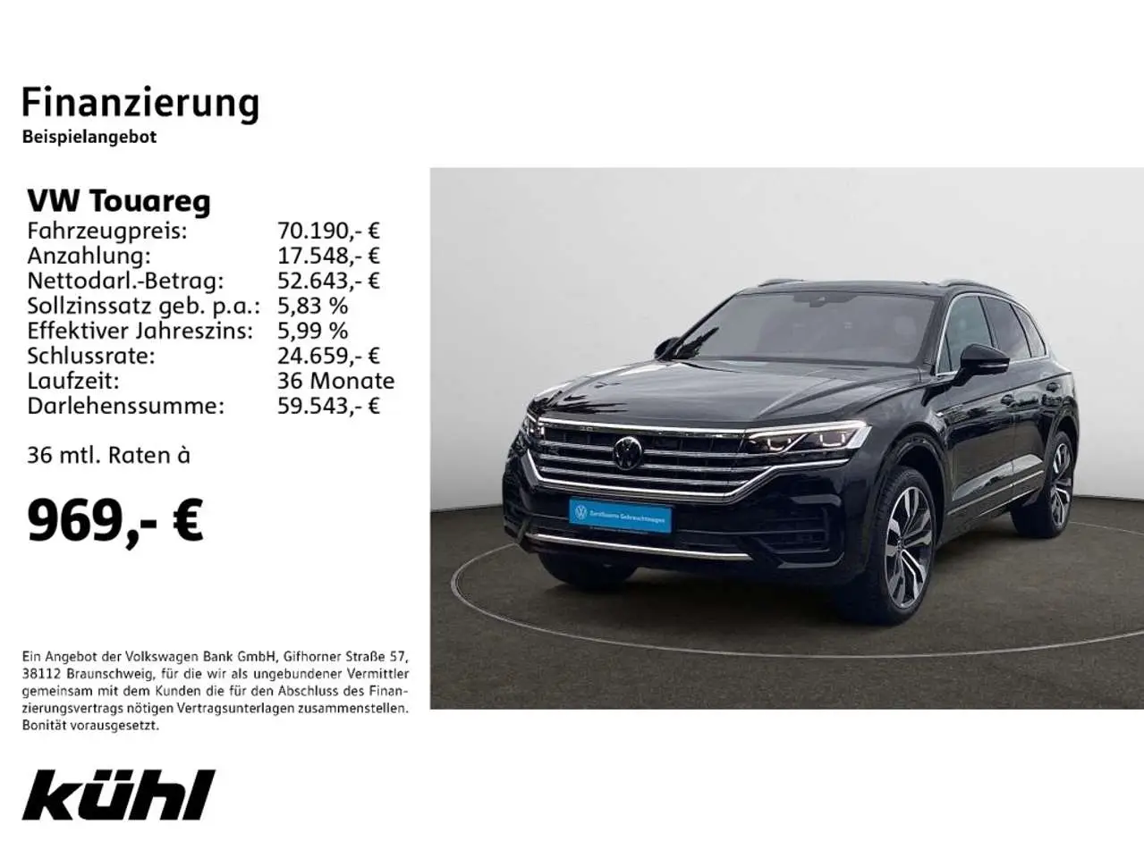 Photo 1 : Volkswagen Touareg 2023 Diesel