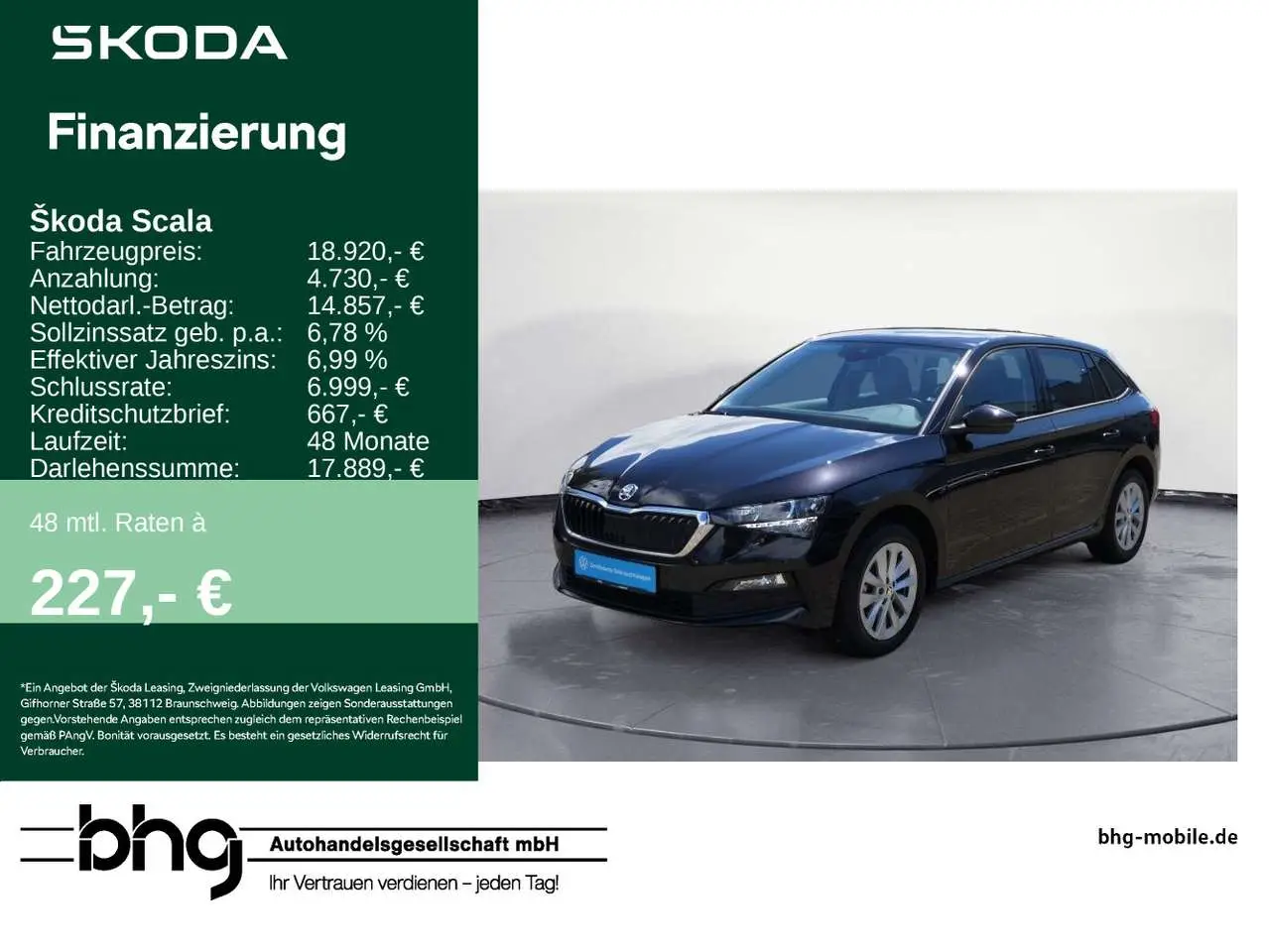 Photo 1 : Skoda Scala 2023 Petrol