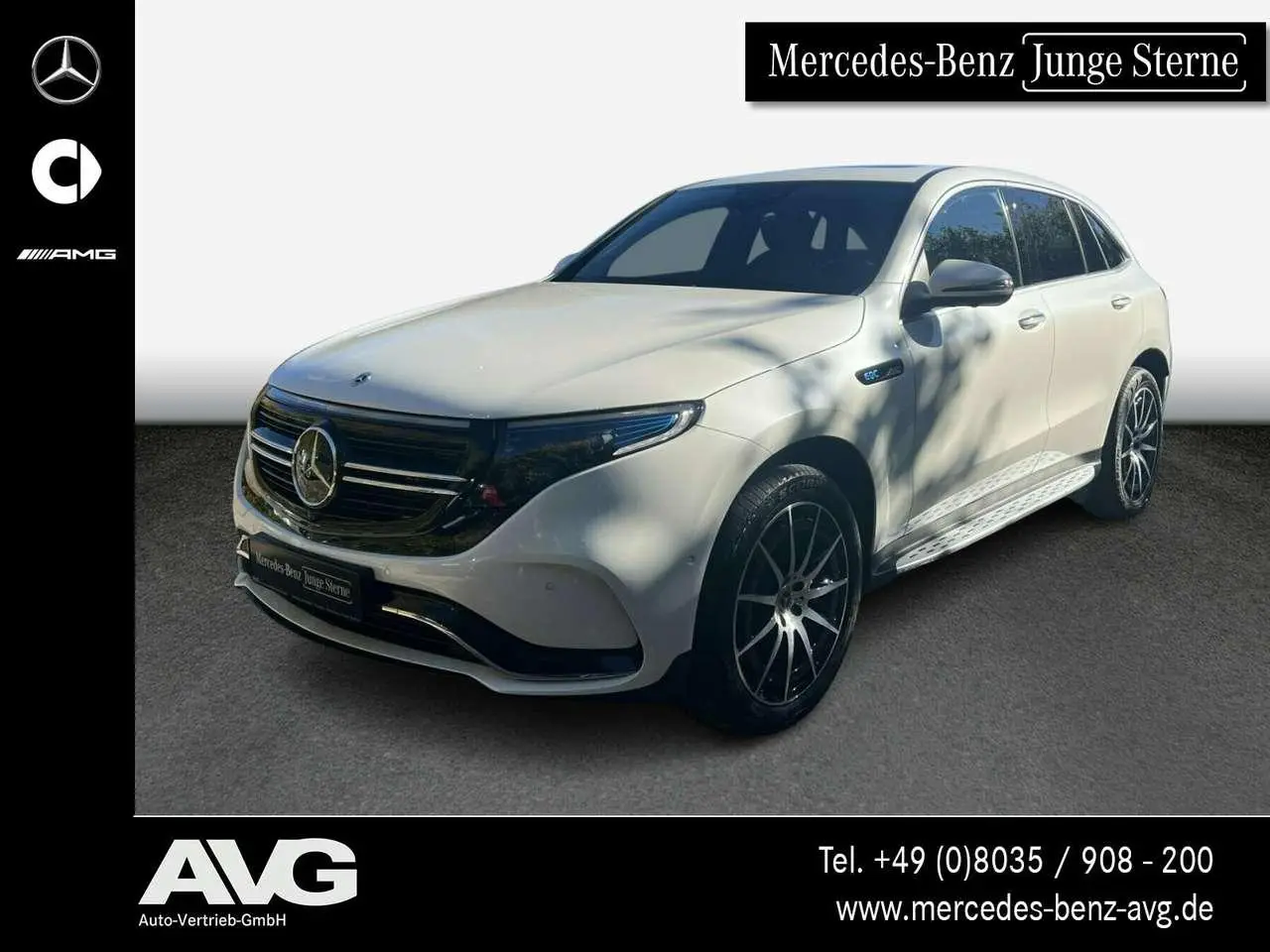 Photo 1 : Mercedes-benz Eqc 2021 Électrique