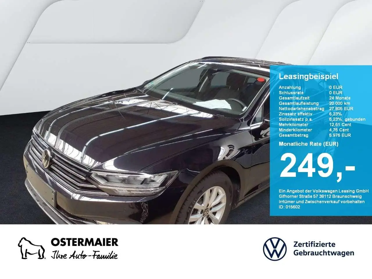 Photo 1 : Volkswagen Passat 2023 Petrol