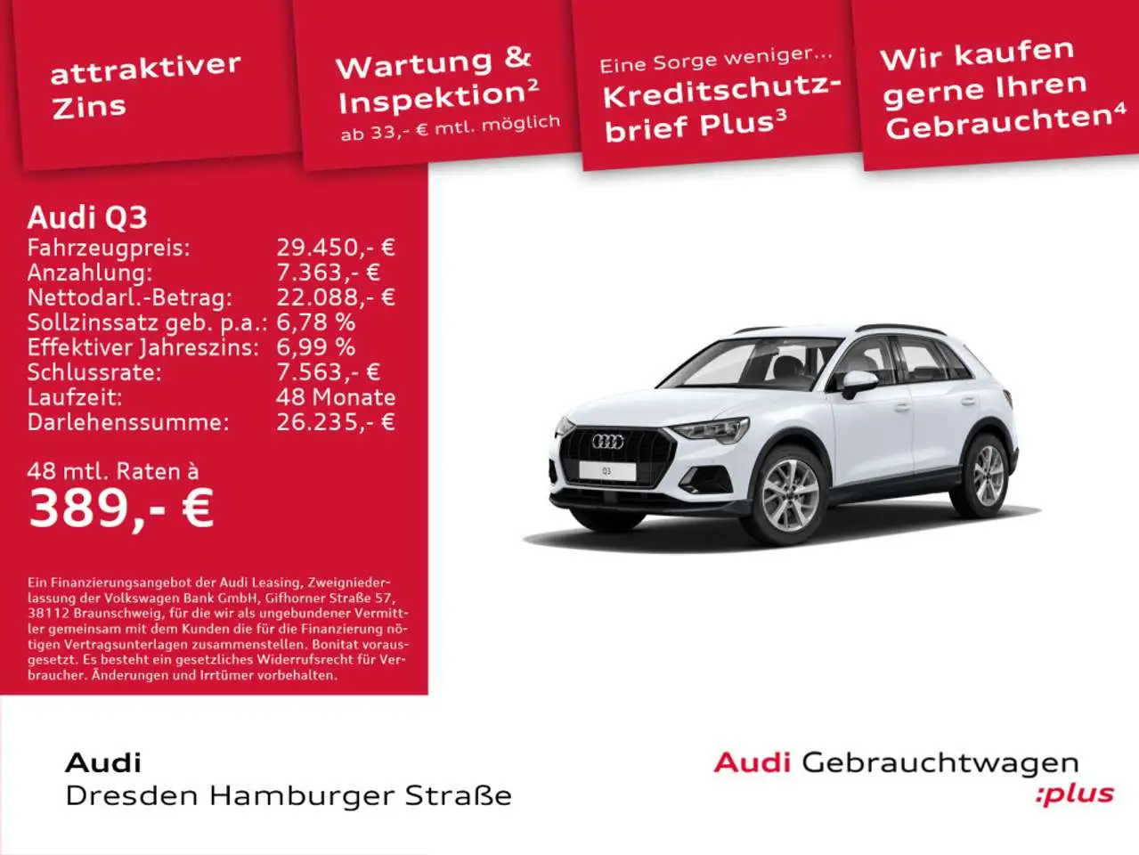 Photo 1 : Audi Q3 2020 Diesel