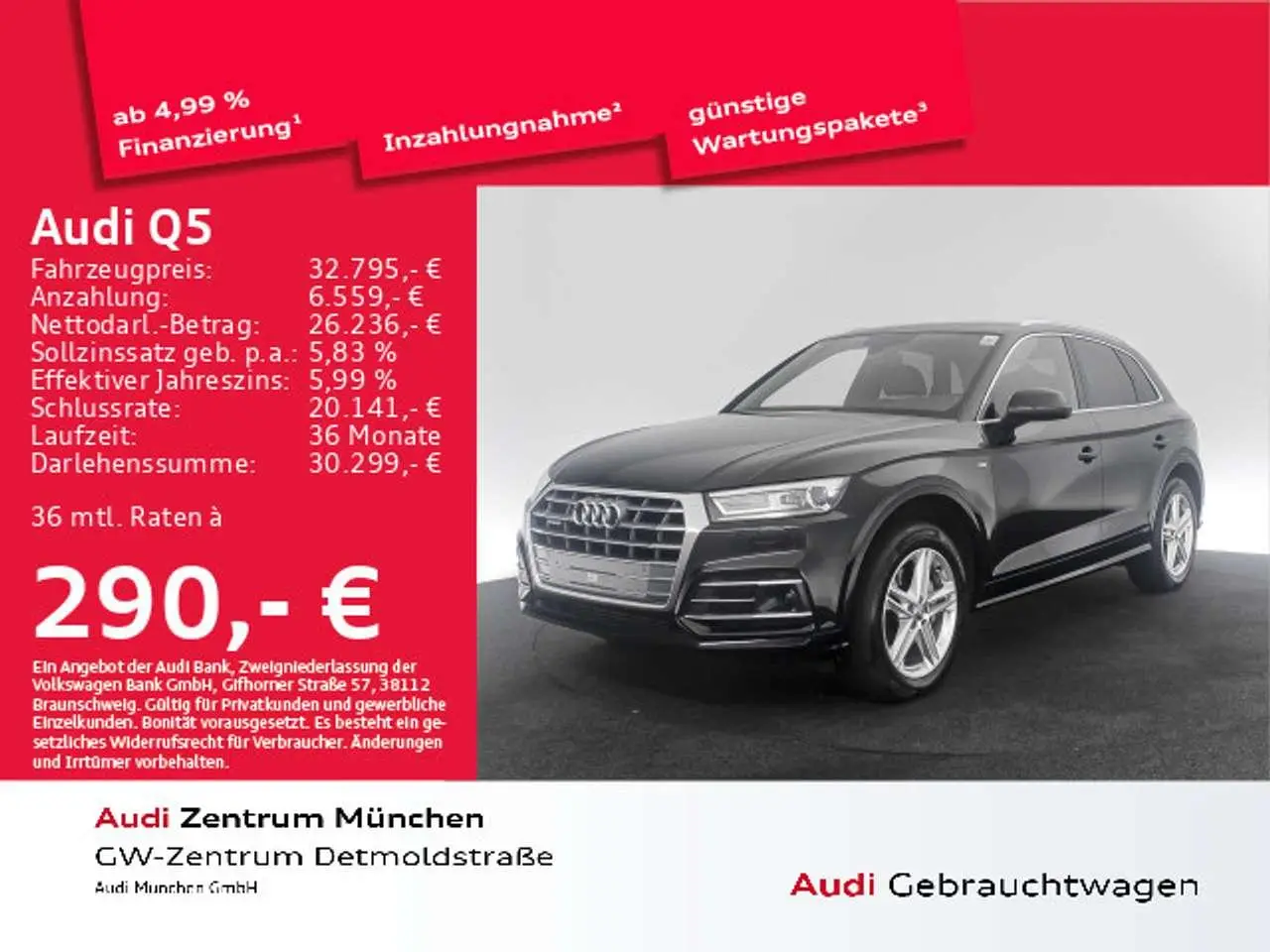 Photo 1 : Audi Q5 2021 Hybrid