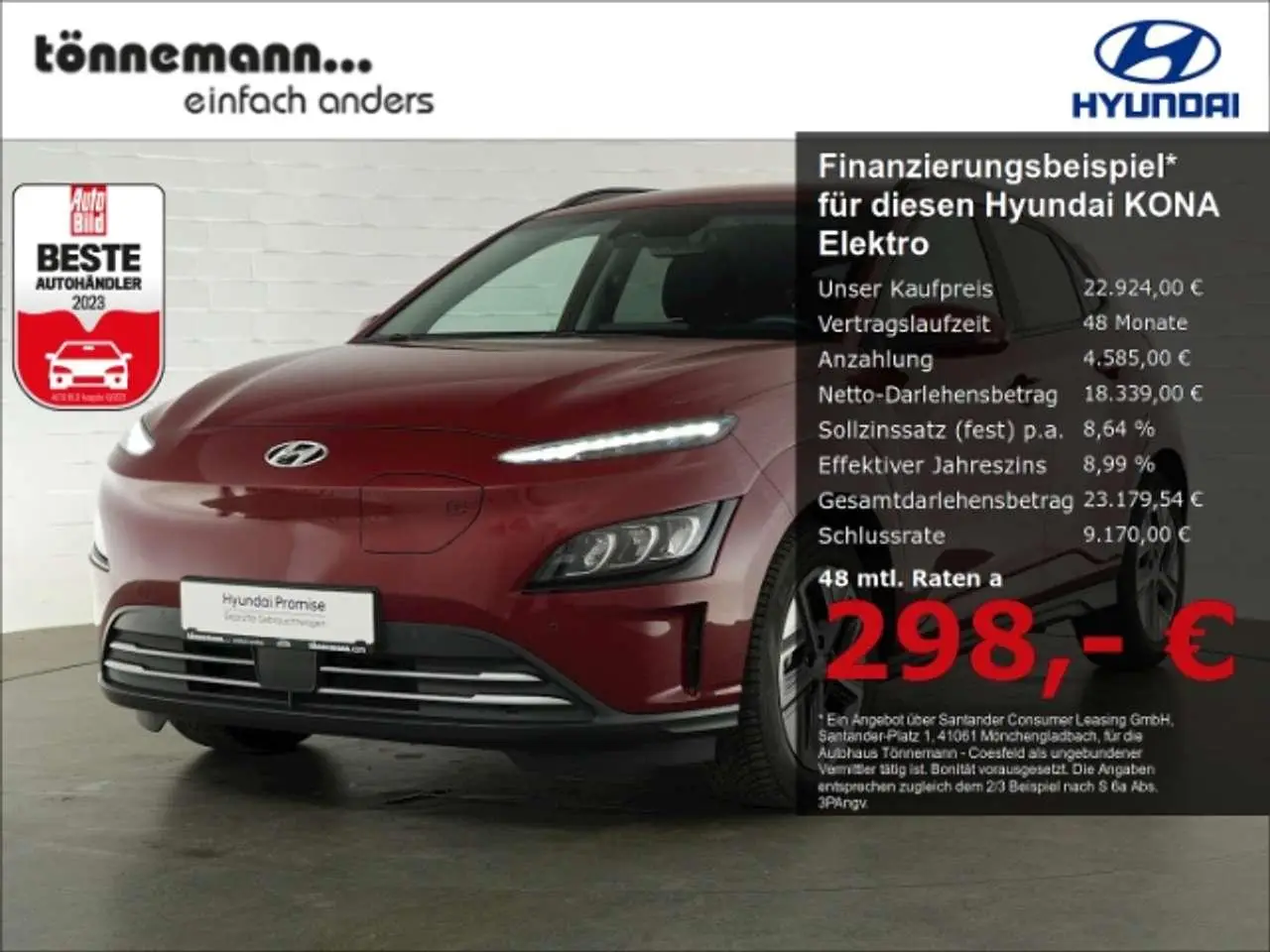 Photo 1 : Hyundai Kona 2022 Électrique