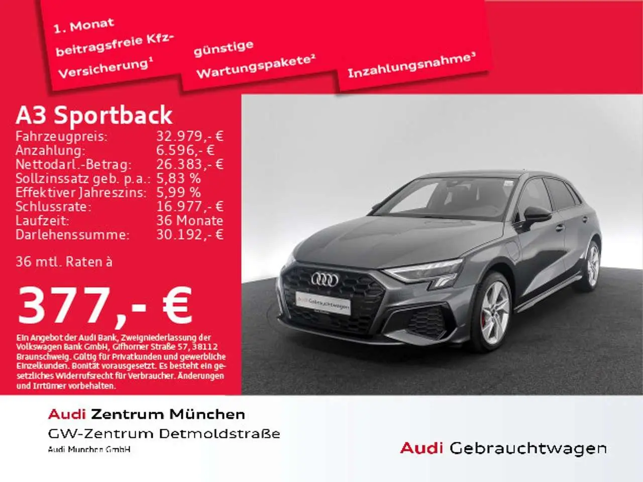 Photo 1 : Audi A3 2021 Hybride