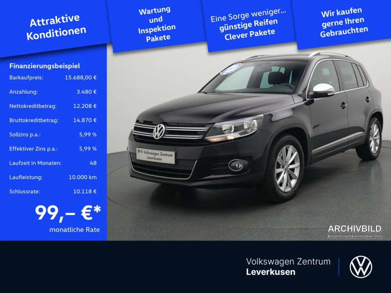 Photo 1 : Volkswagen Tiguan 2015 Petrol