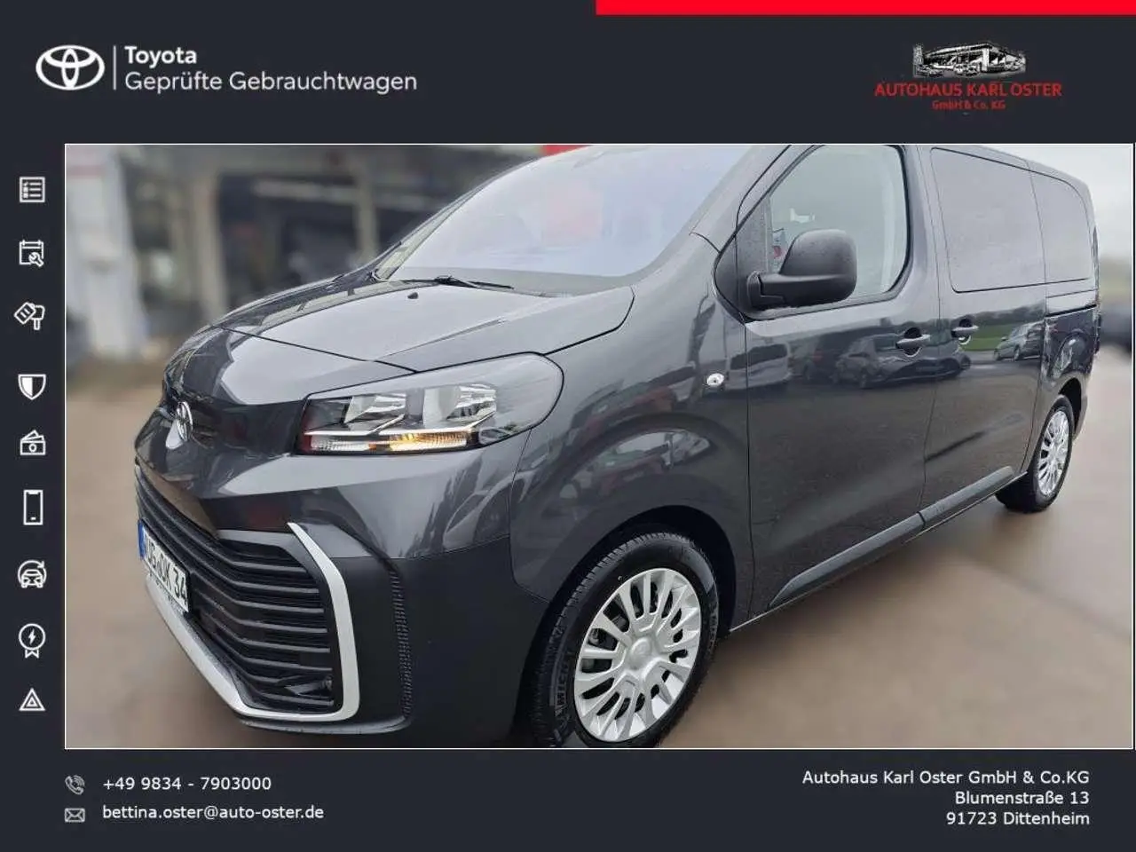 Photo 1 : Toyota Proace 2024 Diesel