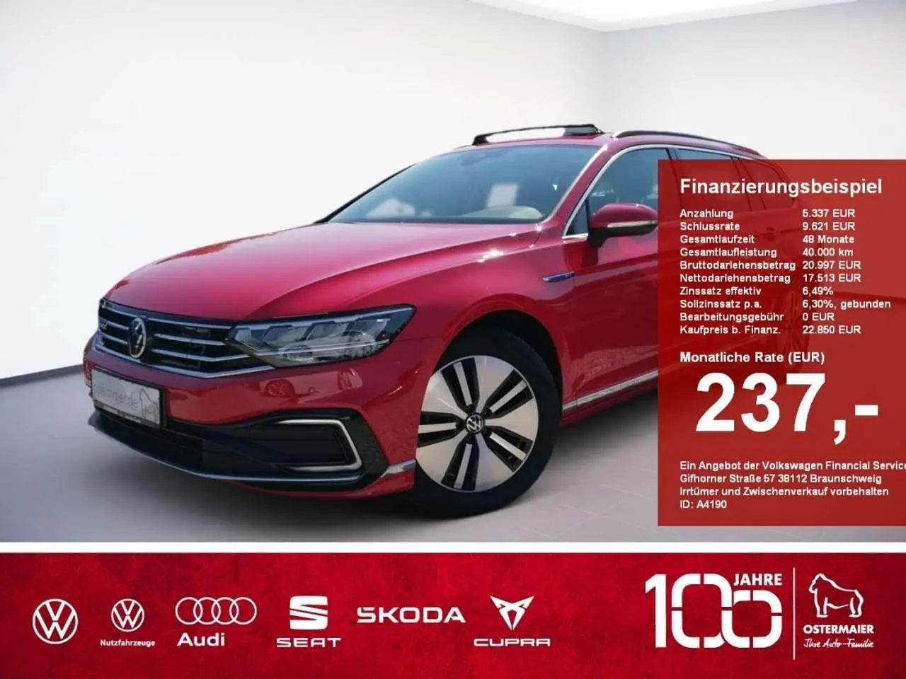 Photo 1 : Volkswagen Passat 2020 Hybride