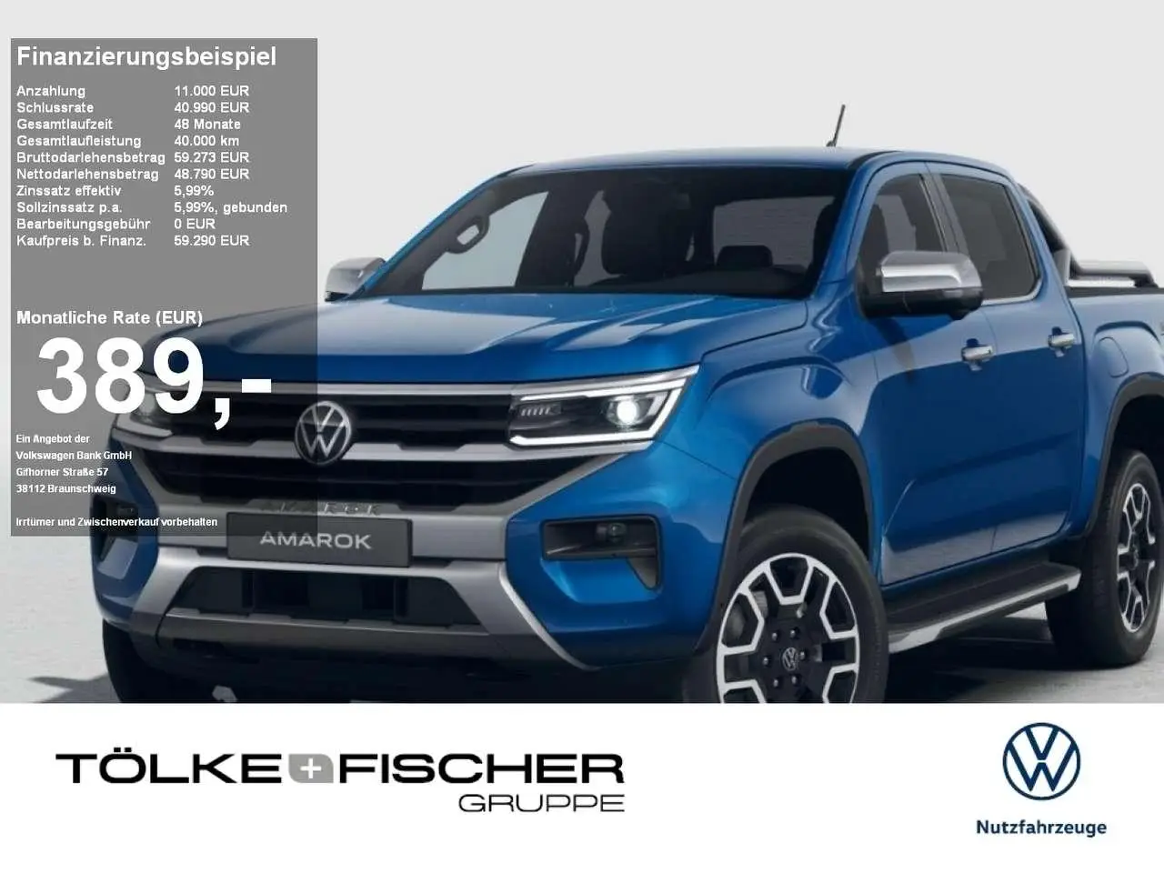 Photo 1 : Volkswagen Amarok 2024 Diesel